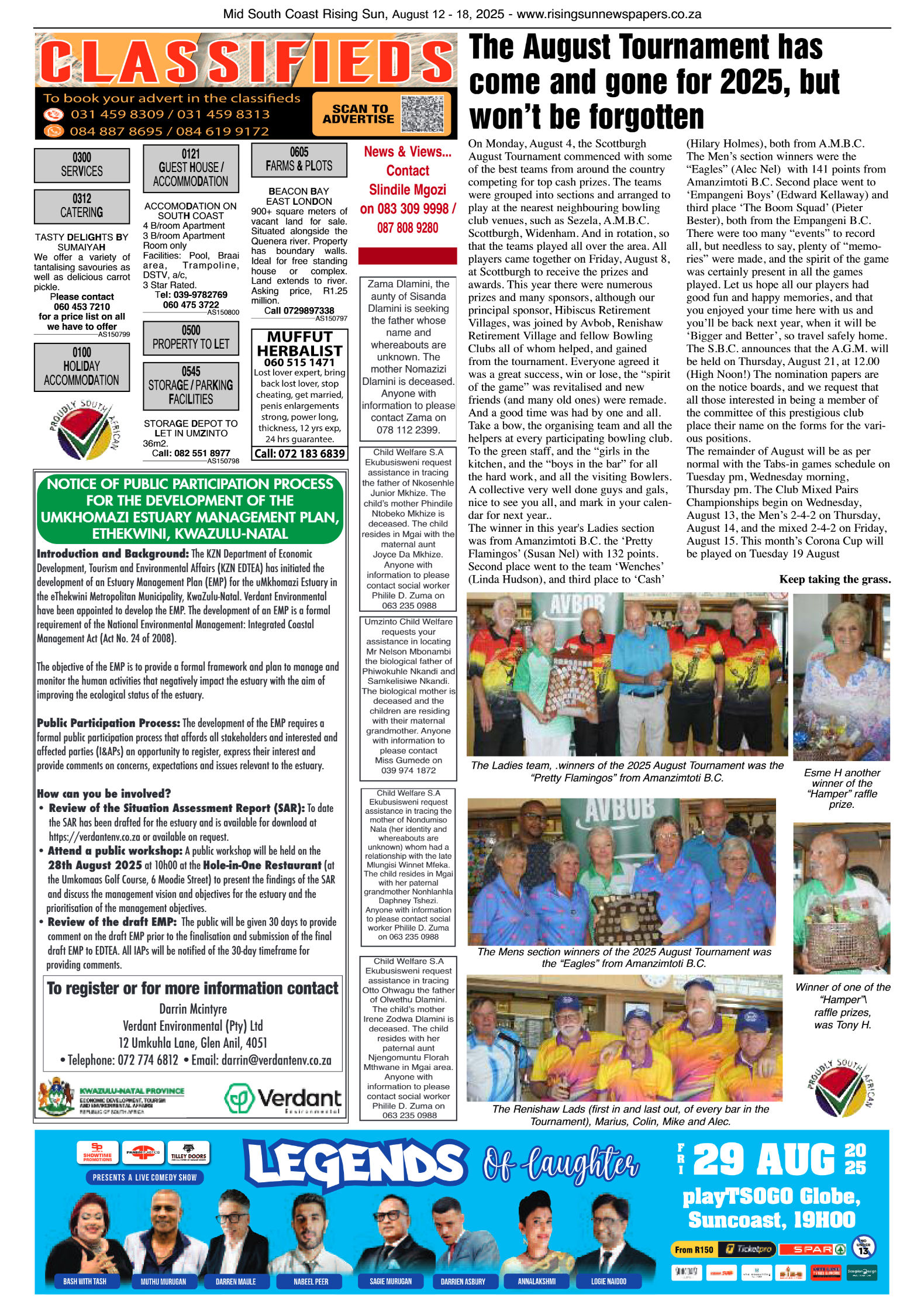 Mid South Coast Rising Sun E-Paper, August 12, 2025 page 11