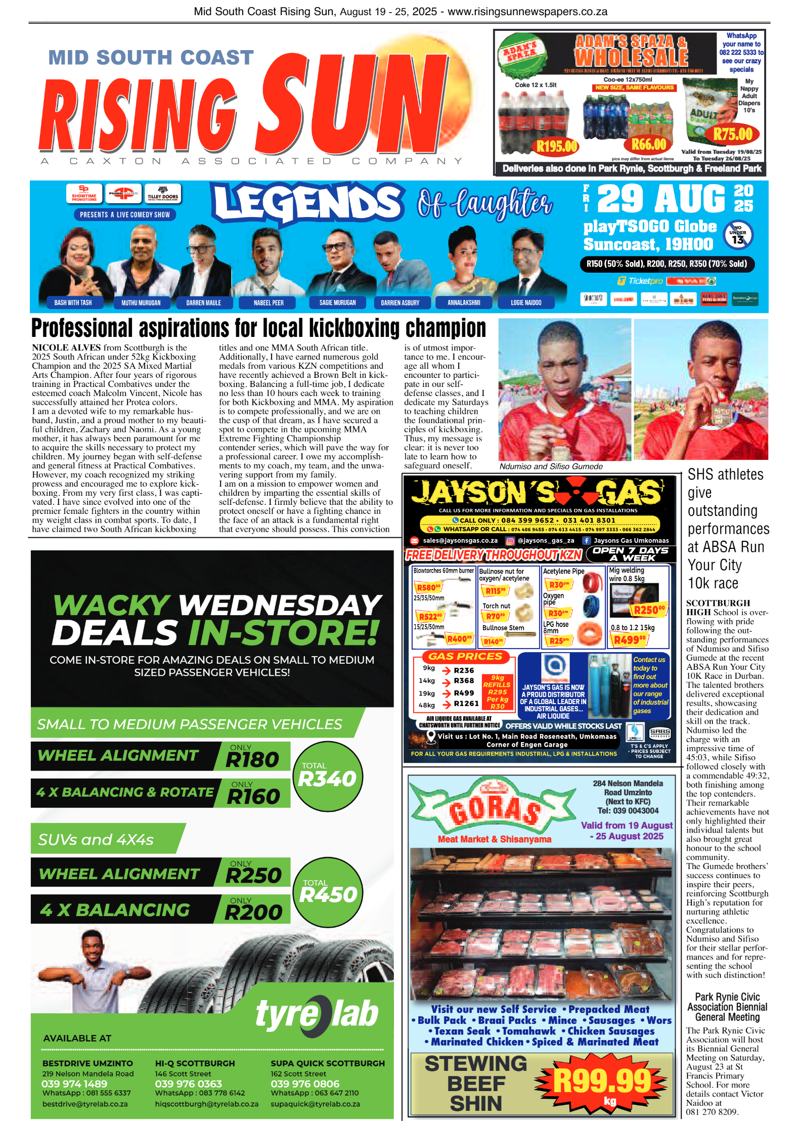 Mid South Coast Rising Sun E-Paper, August 19, 2025 page 16