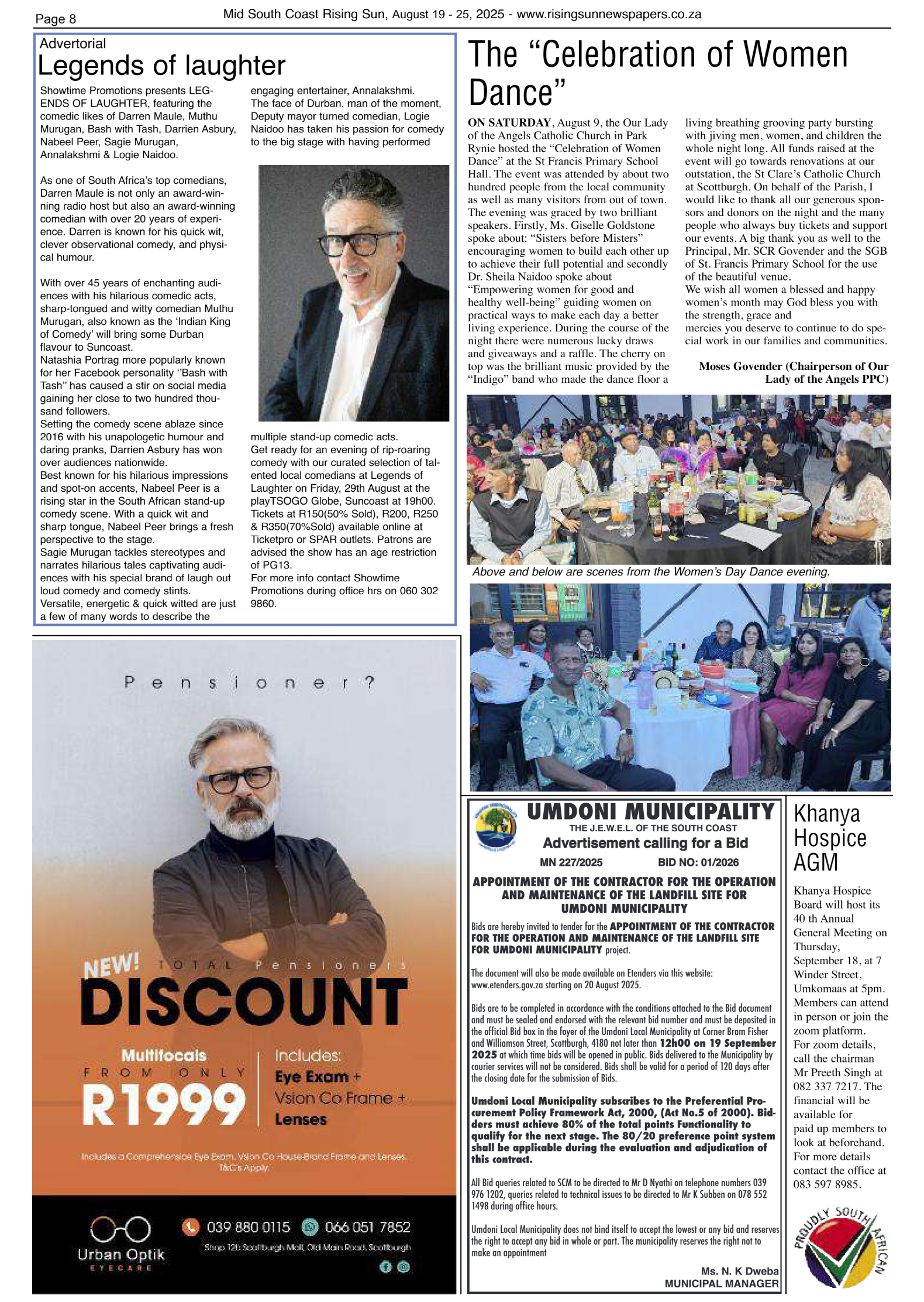 Mid South Coast Rising Sun E-Paper, August 19, 2025 page 8