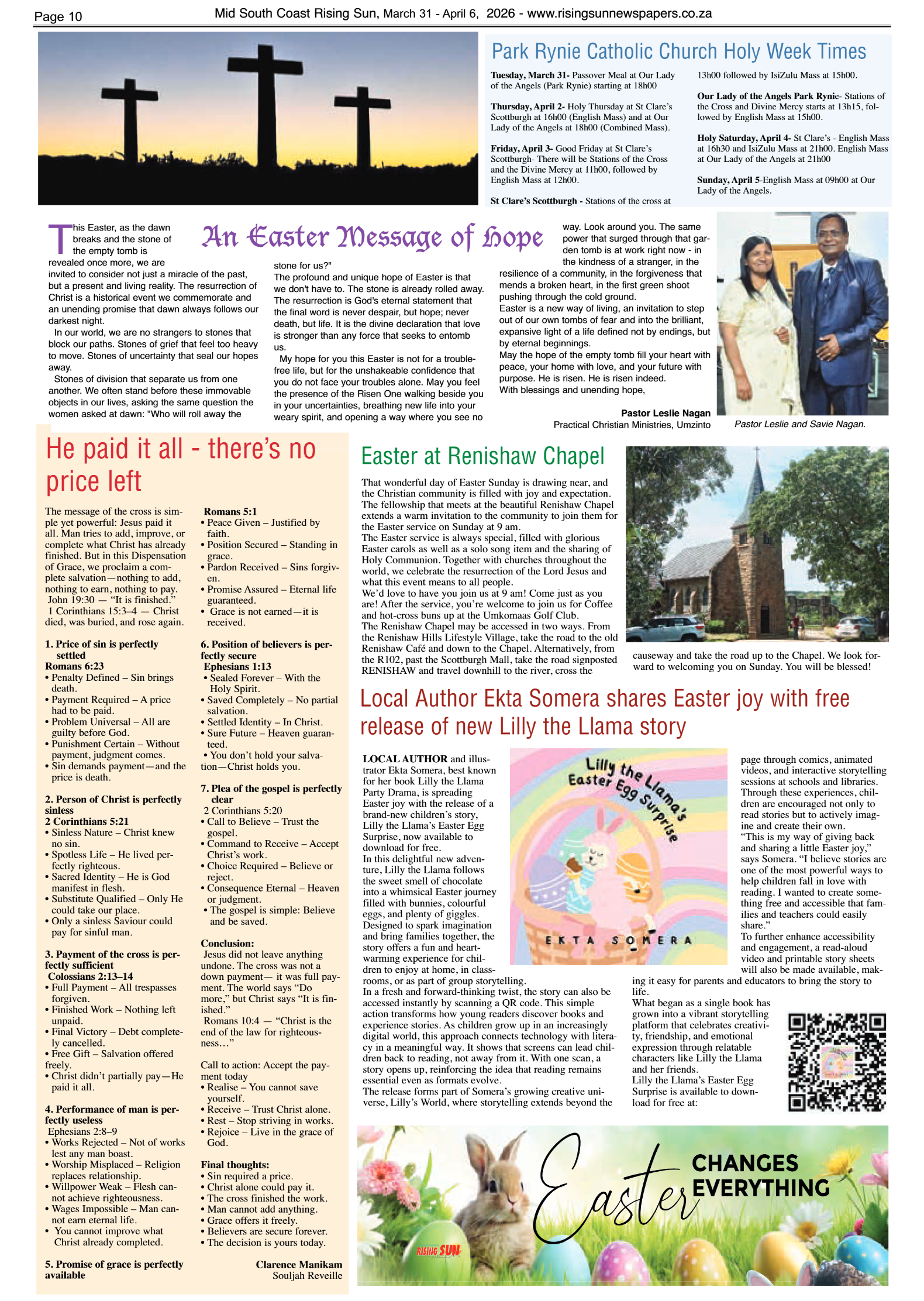 Mid South Coast Rising Sun E-Paper, March 31, 2026 page 10