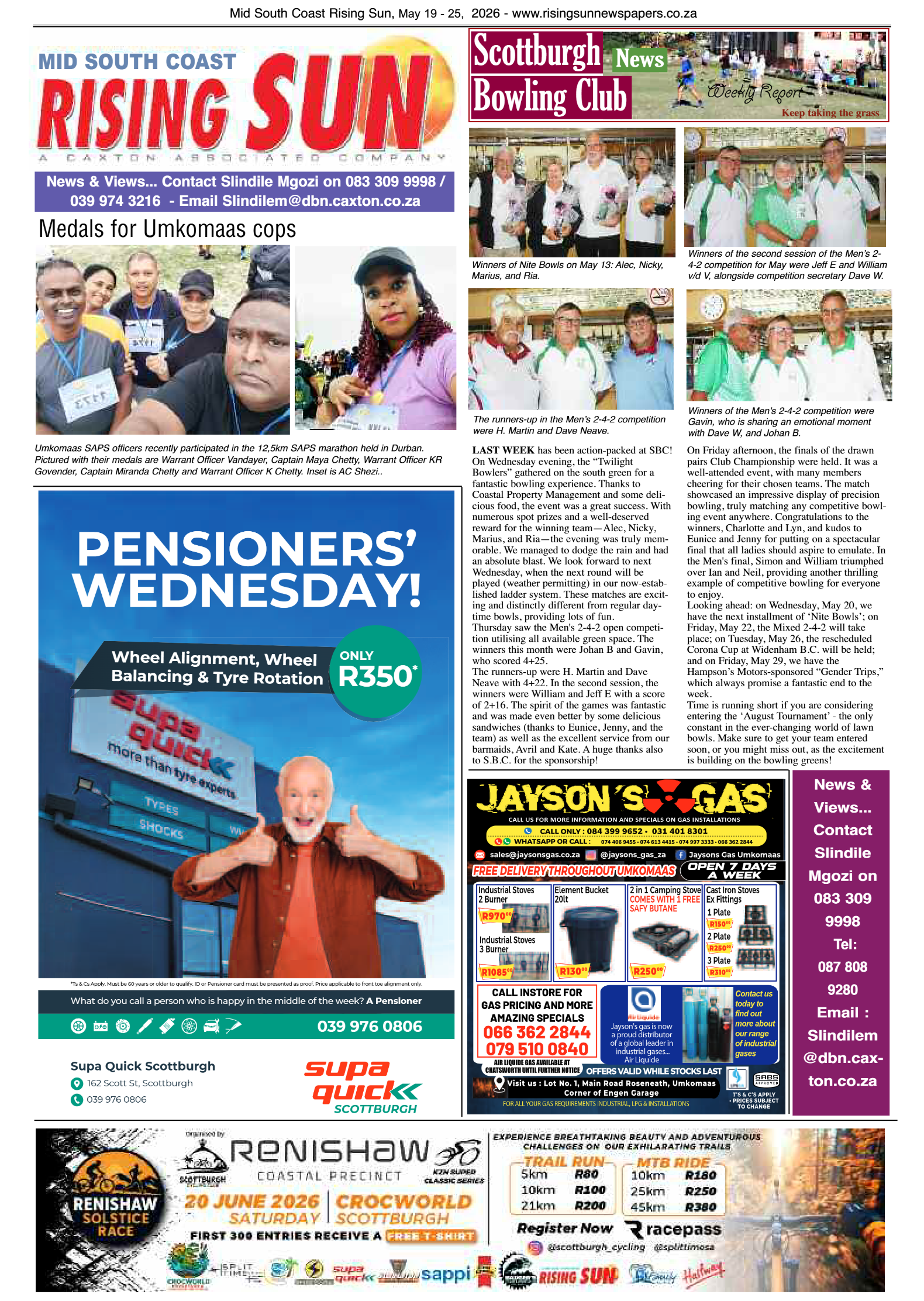Mid South Coast Rising Sun E-Paper, May 19, 2026 page 13