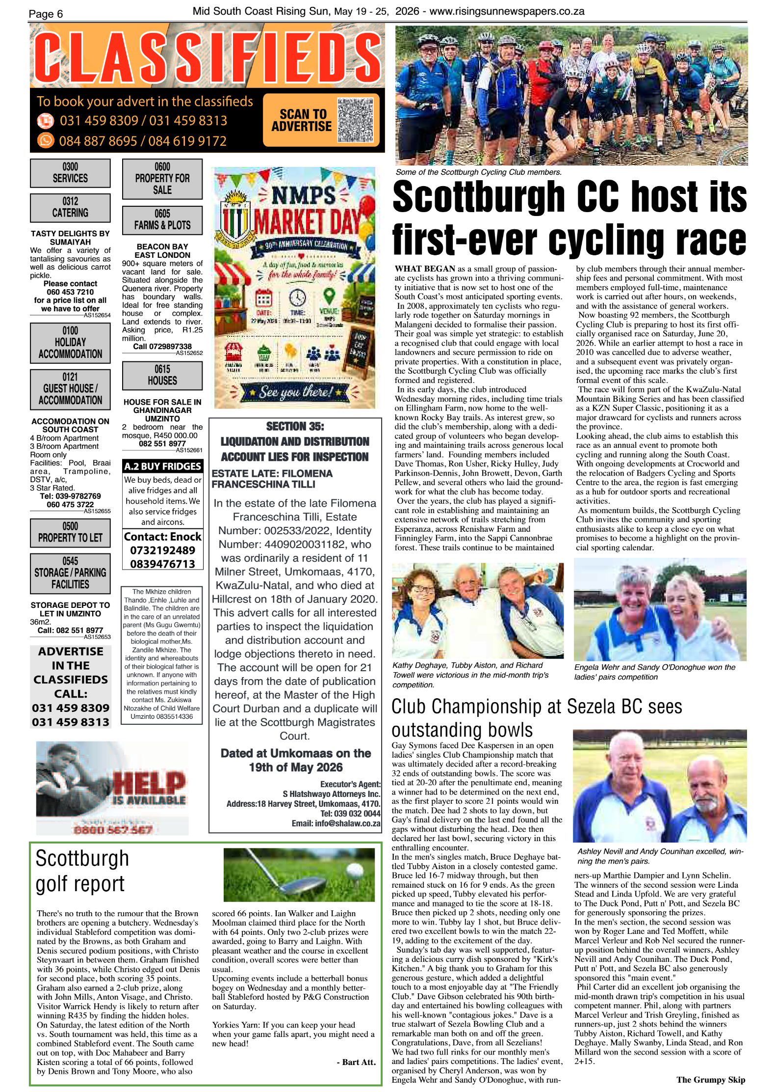 Mid South Coast Rising Sun E-Paper, May 19, 2026 page 6