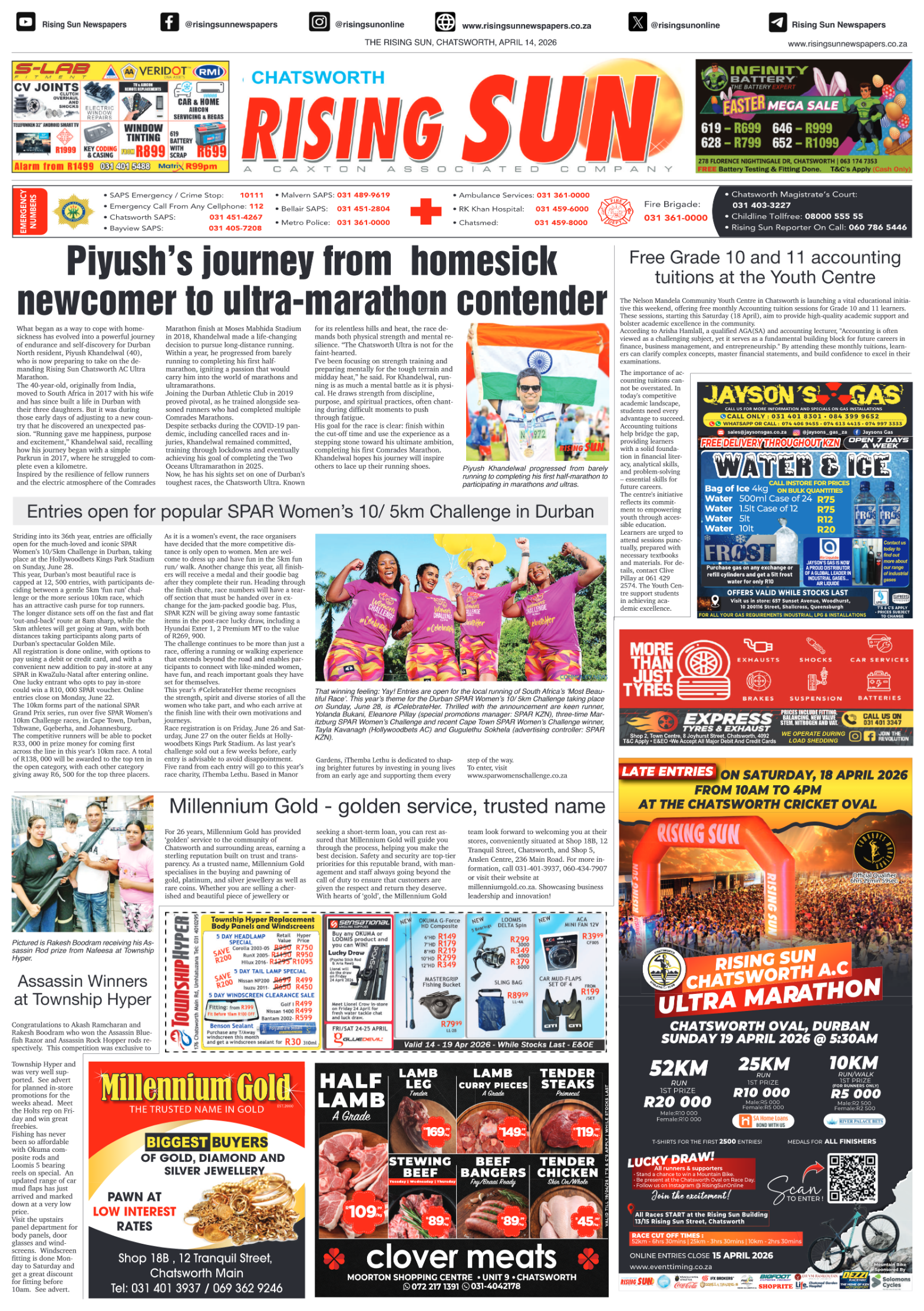 Rising Sun Chatsworth E-Paper, April 14, 2026 page 19