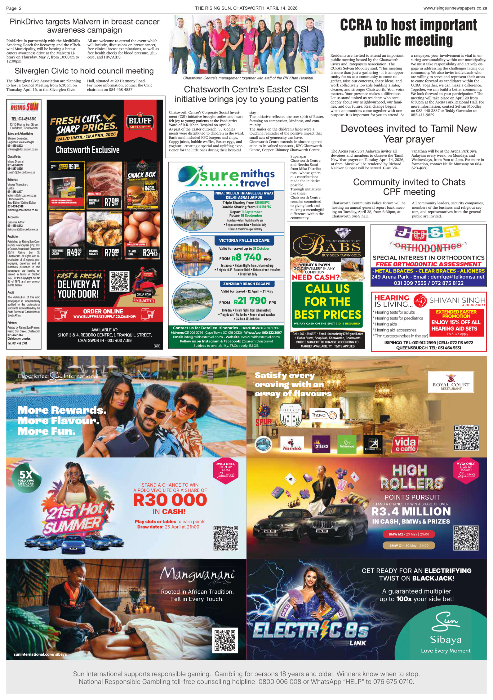 Rising Sun Chatsworth E-Paper, April 14, 2026 page 4