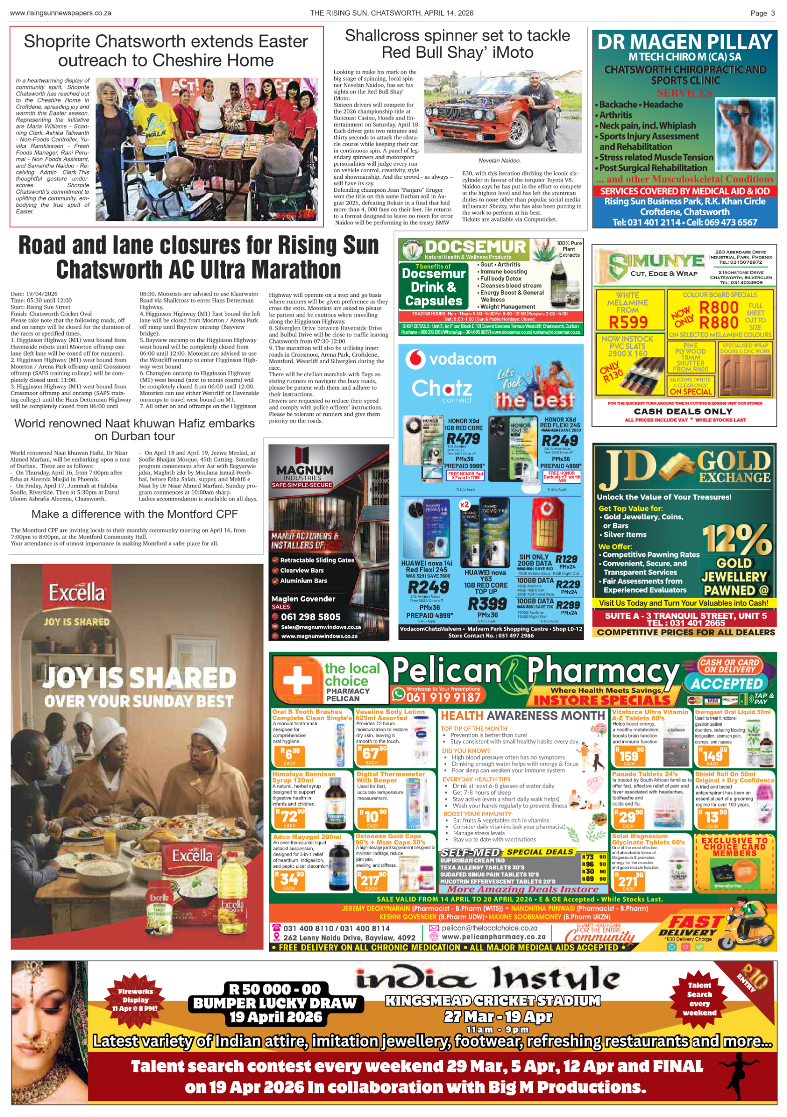 Rising Sun Chatsworth E-Paper, April 14, 2026 page 5