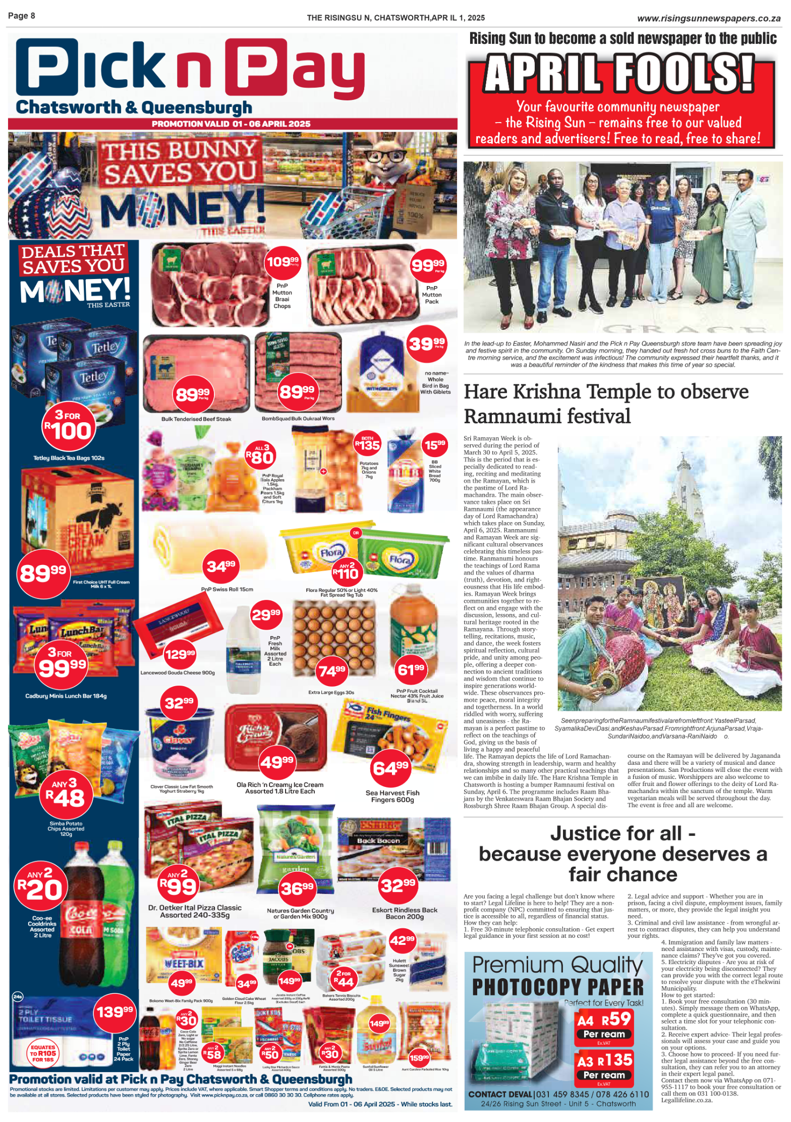 Rising Sun Chatsworth E-Paper, April 1, 2025 page 12