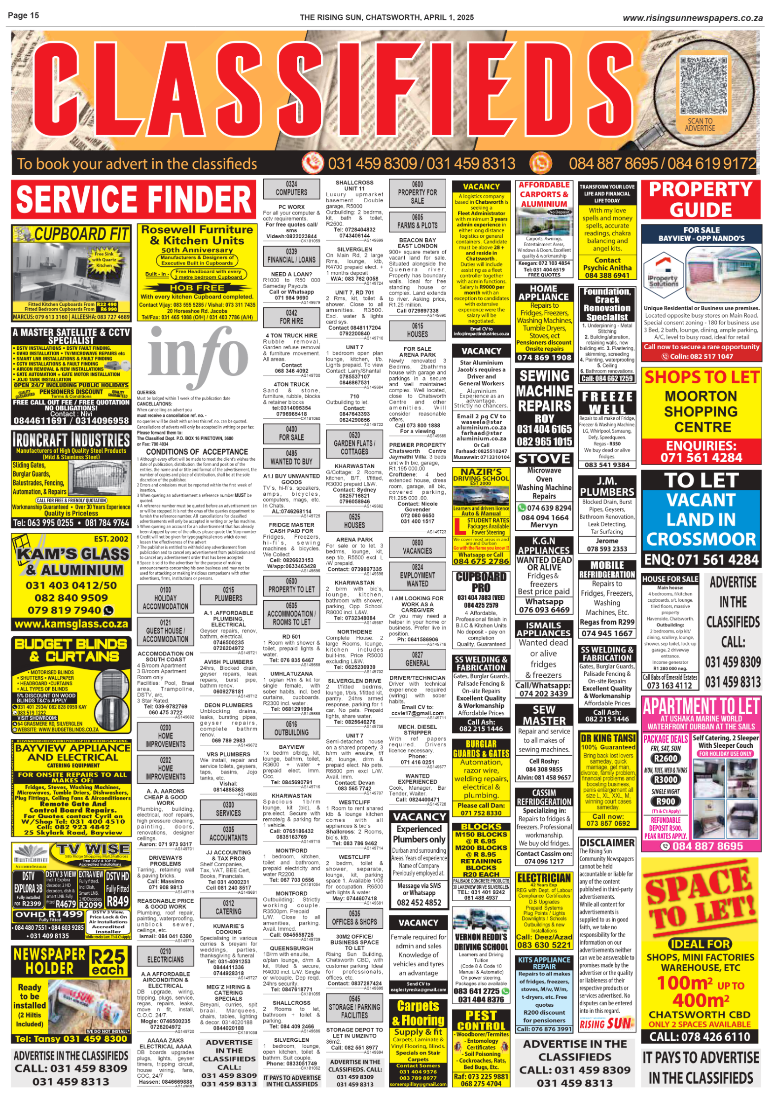 Rising Sun Chatsworth E-Paper, April 1, 2025 page 19