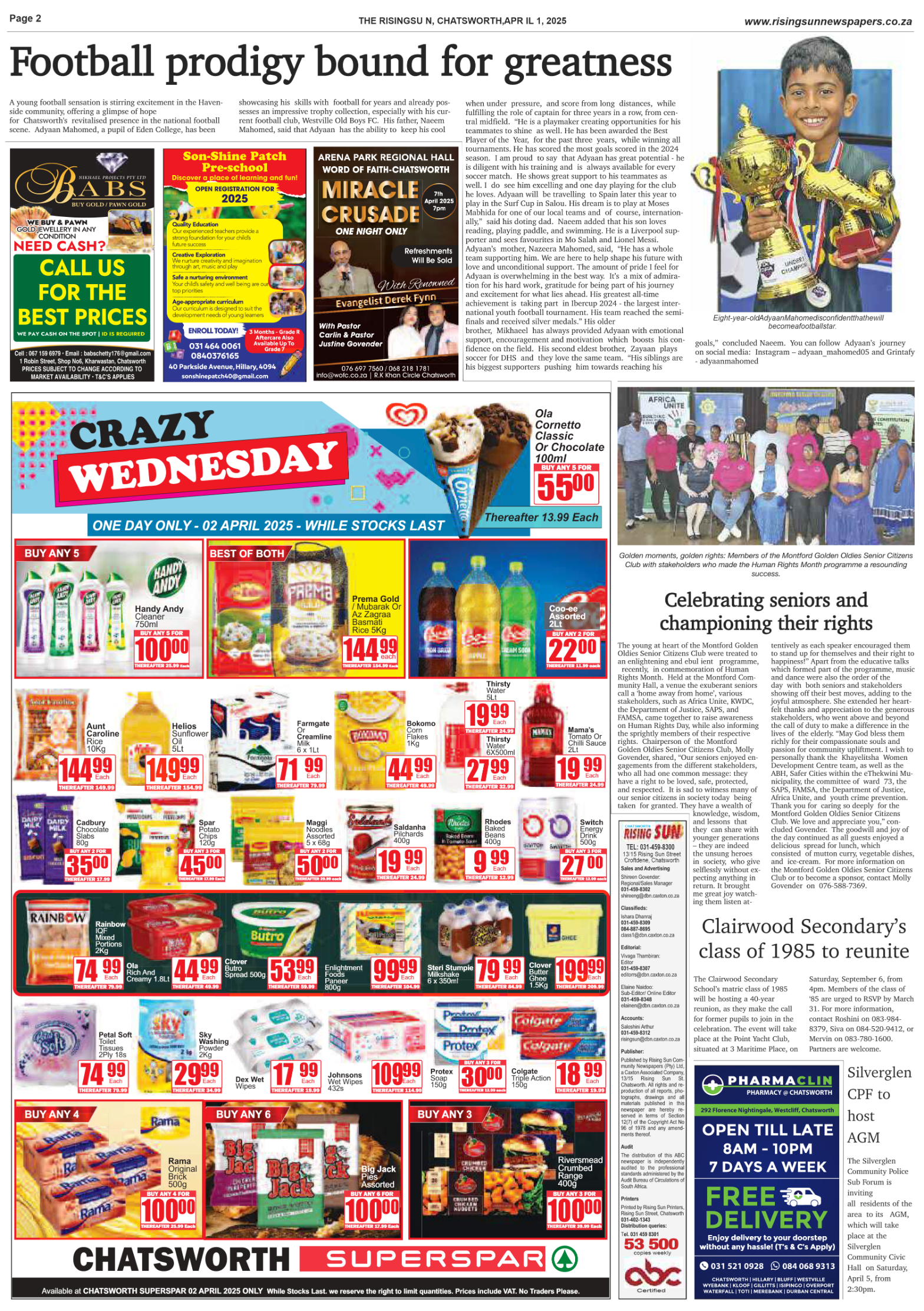 Rising Sun Chatsworth E-Paper, April 1, 2025 page 6