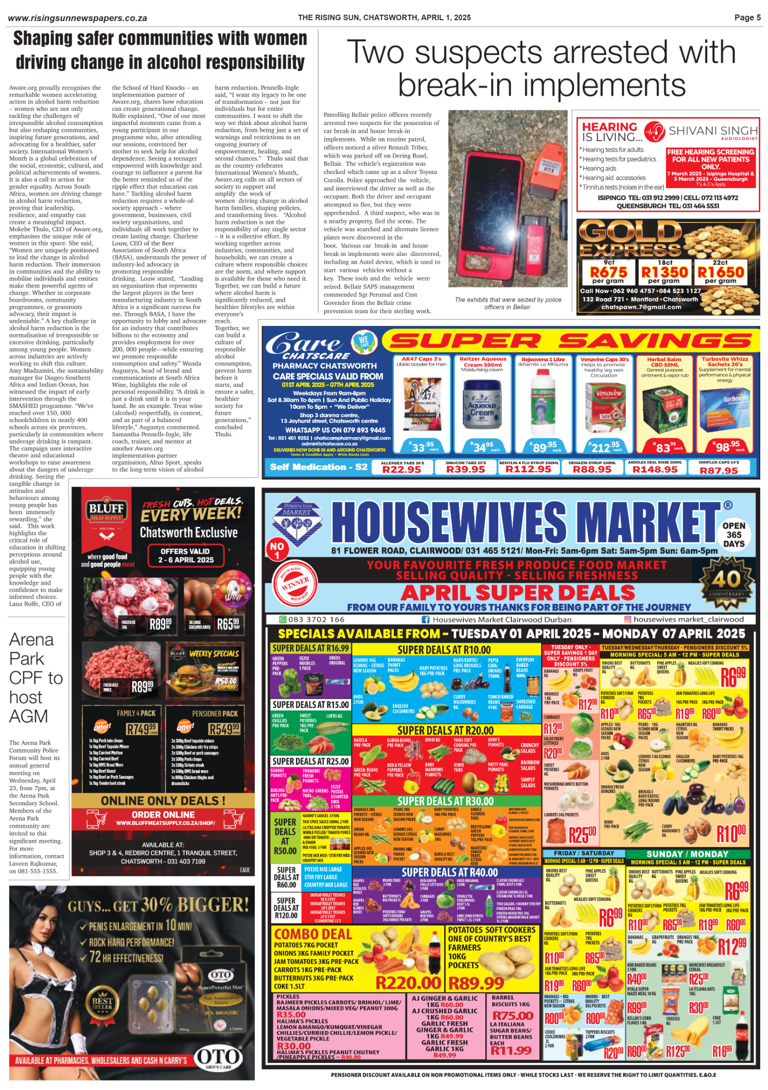 Rising Sun Chatsworth E-Paper, April 1, 2025 page 9