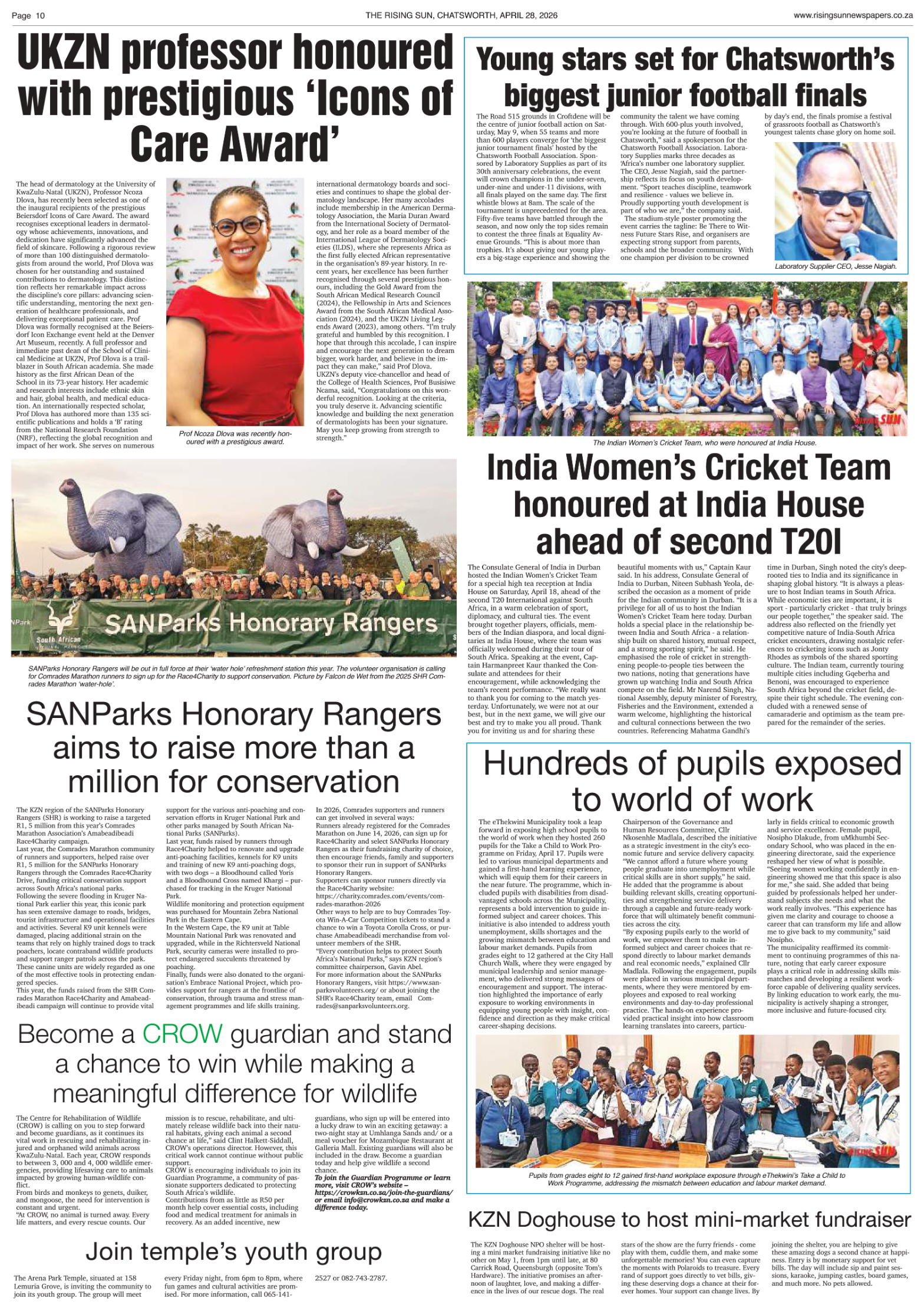 Rising Sun Chatsworth E-Paper, April 28, 2026 page 12