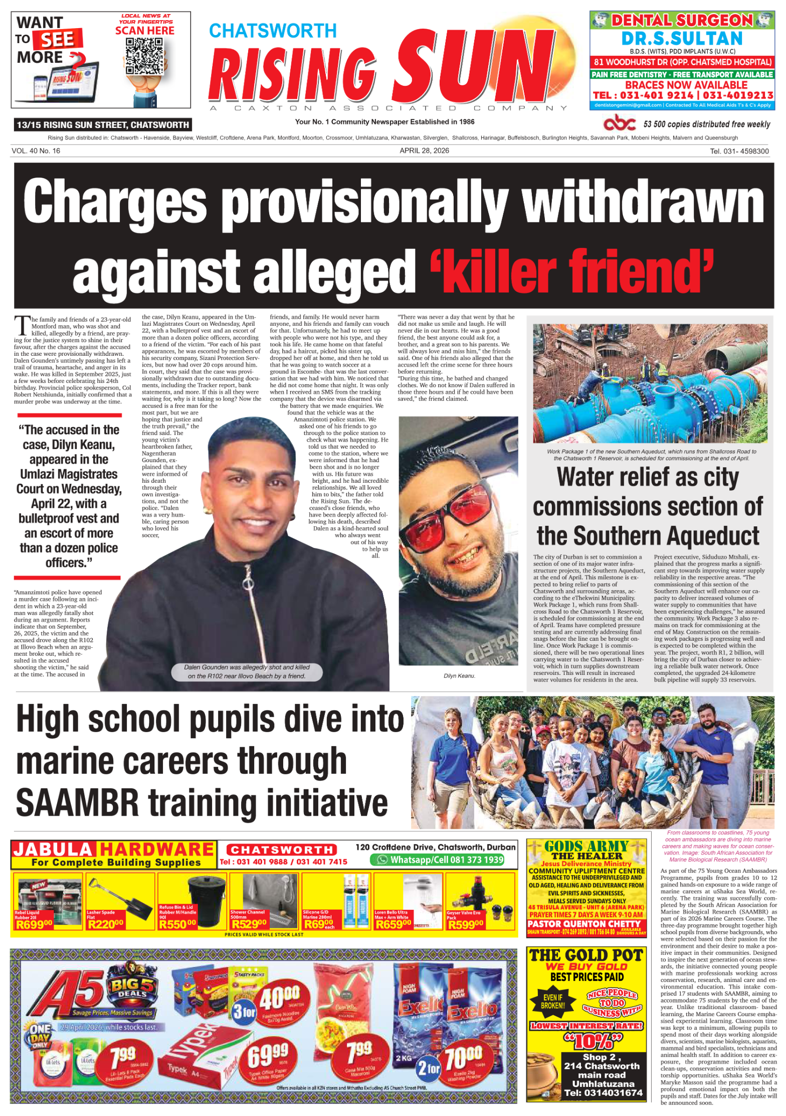 Rising Sun Chatsworth E-Paper, April 28, 2026 page 3