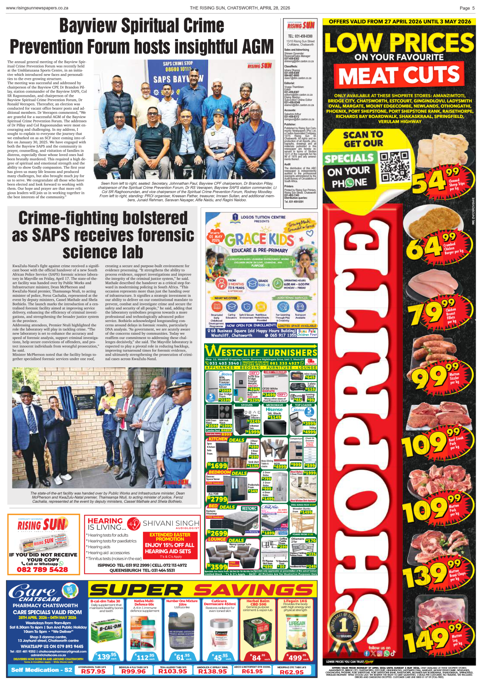 Rising Sun Chatsworth E-Paper, April 28, 2026 page 7