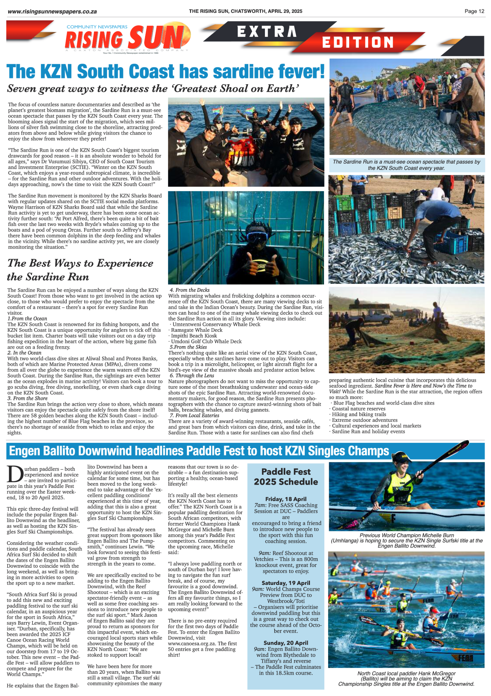 Rising Sun Chatsworth E-Paper, April 29, 2025 page 14