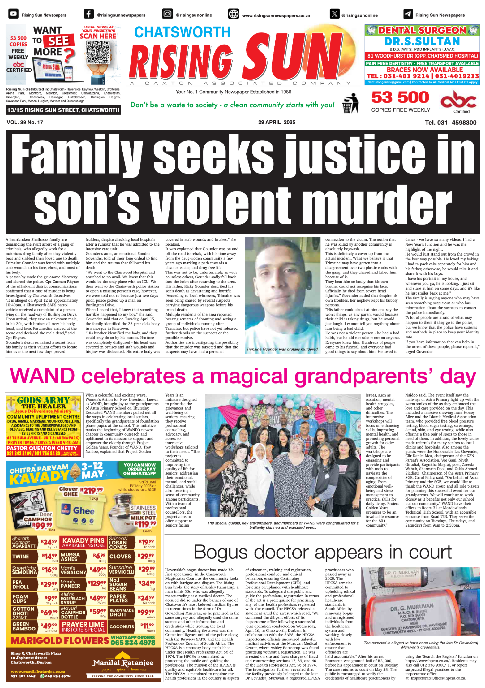 Rising Sun Chatsworth E-Paper, April 29, 2025 page 3