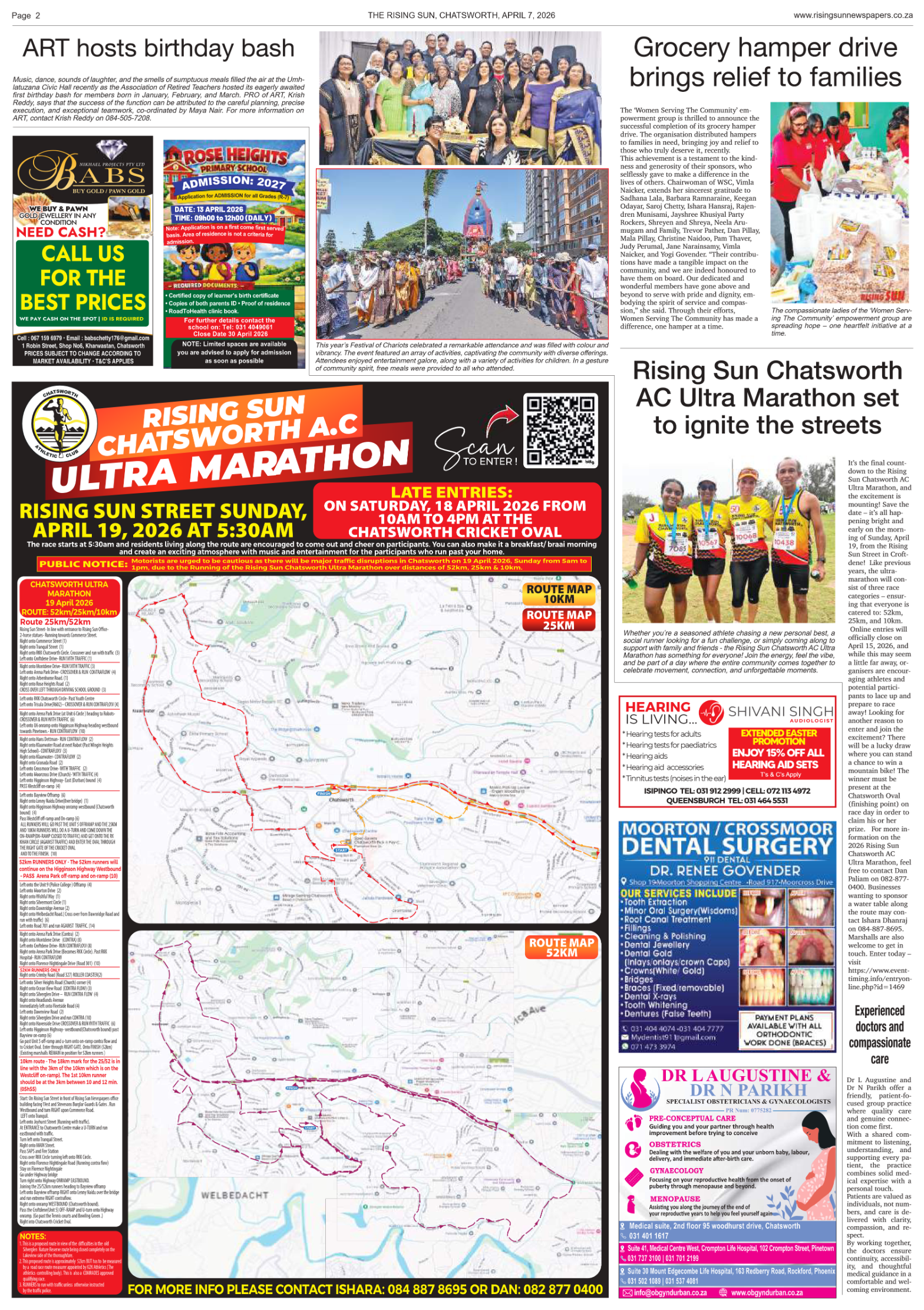 Rising Sun Chatsworth E-Paper, April 7, 2026 page 4