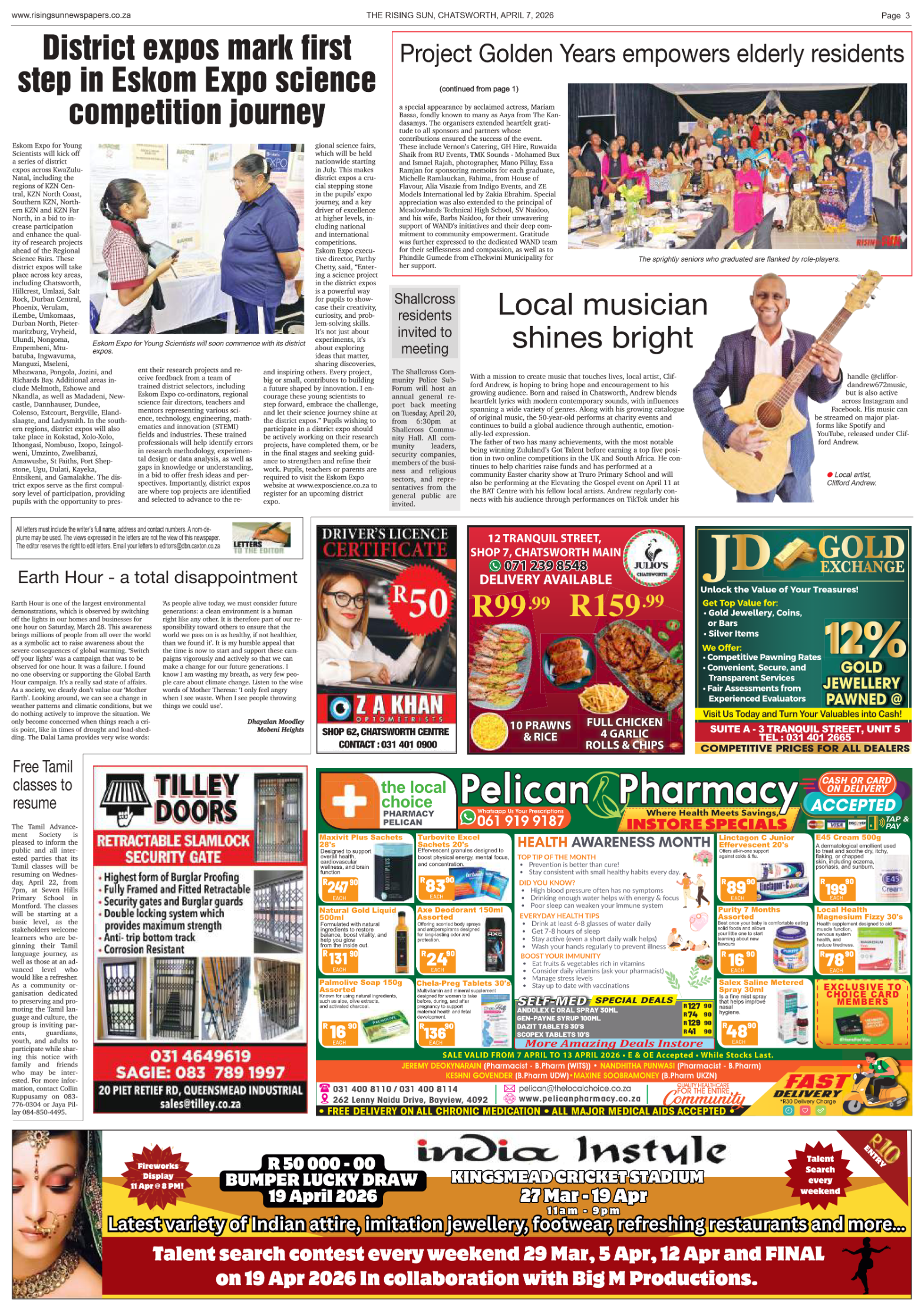 Rising Sun Chatsworth E-Paper, April 7, 2026 page 5