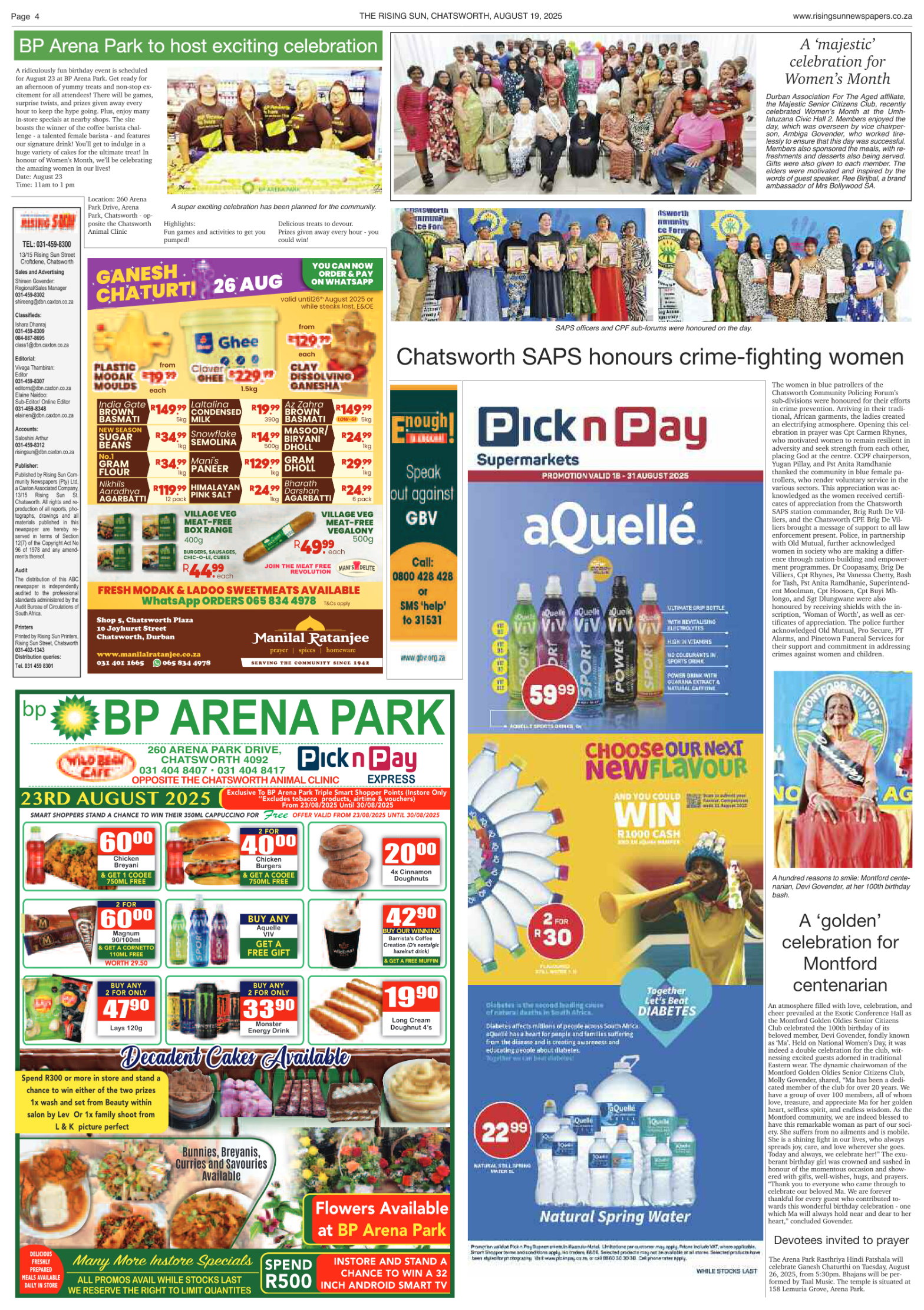 Rising Sun Chatsworth E-Paper, August 19, 2025 page 4