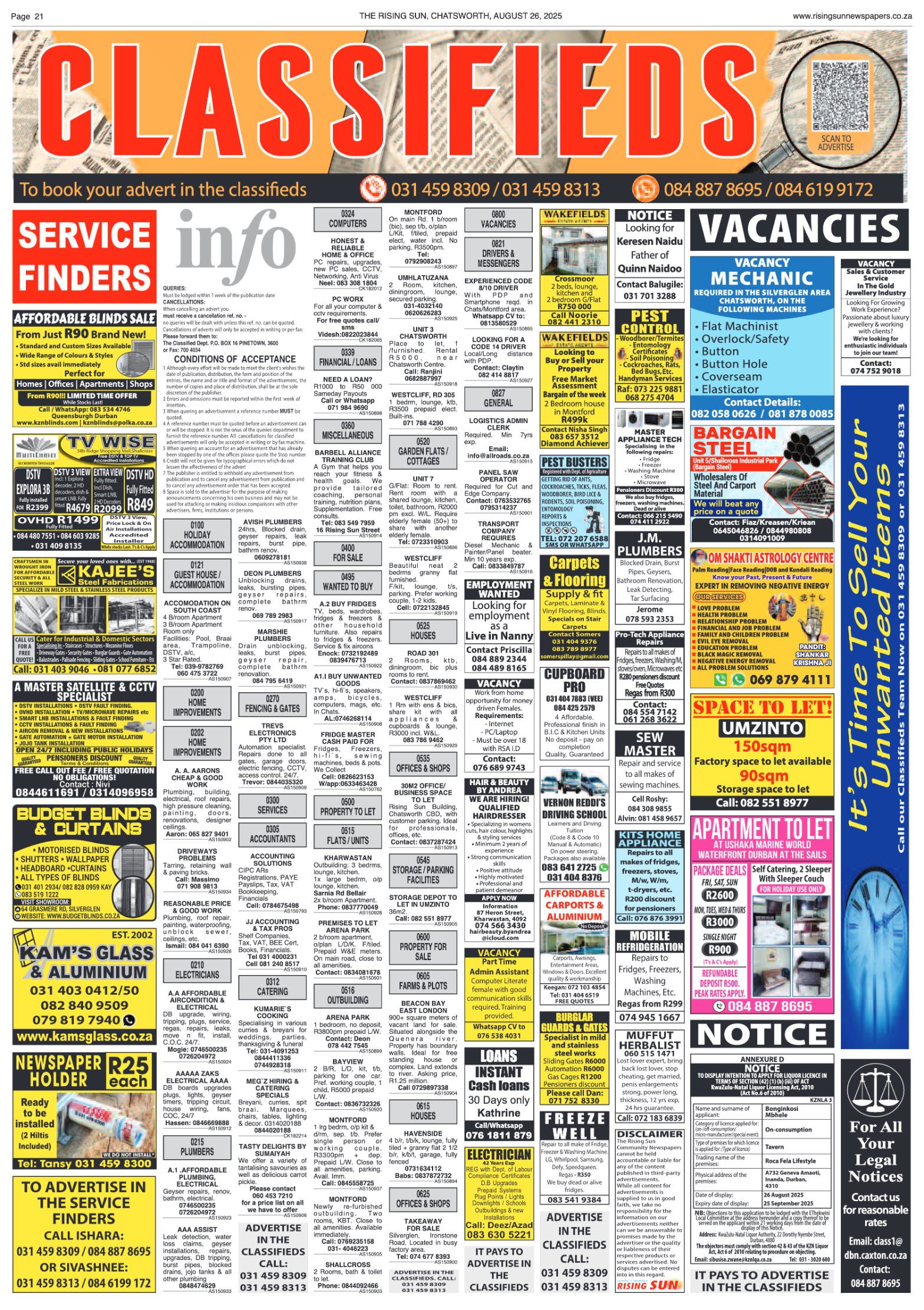 Rising Sun Chatsworth E-Paper, August 26, 2025 page 25