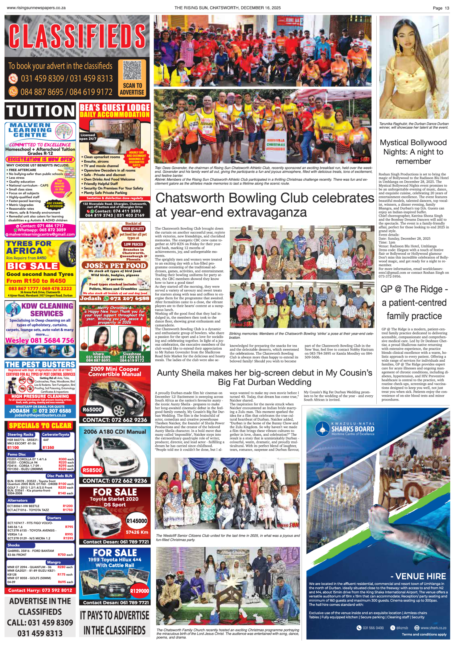 Rising Sun Chatsworth E-Paper, December 16, 2025 page 20