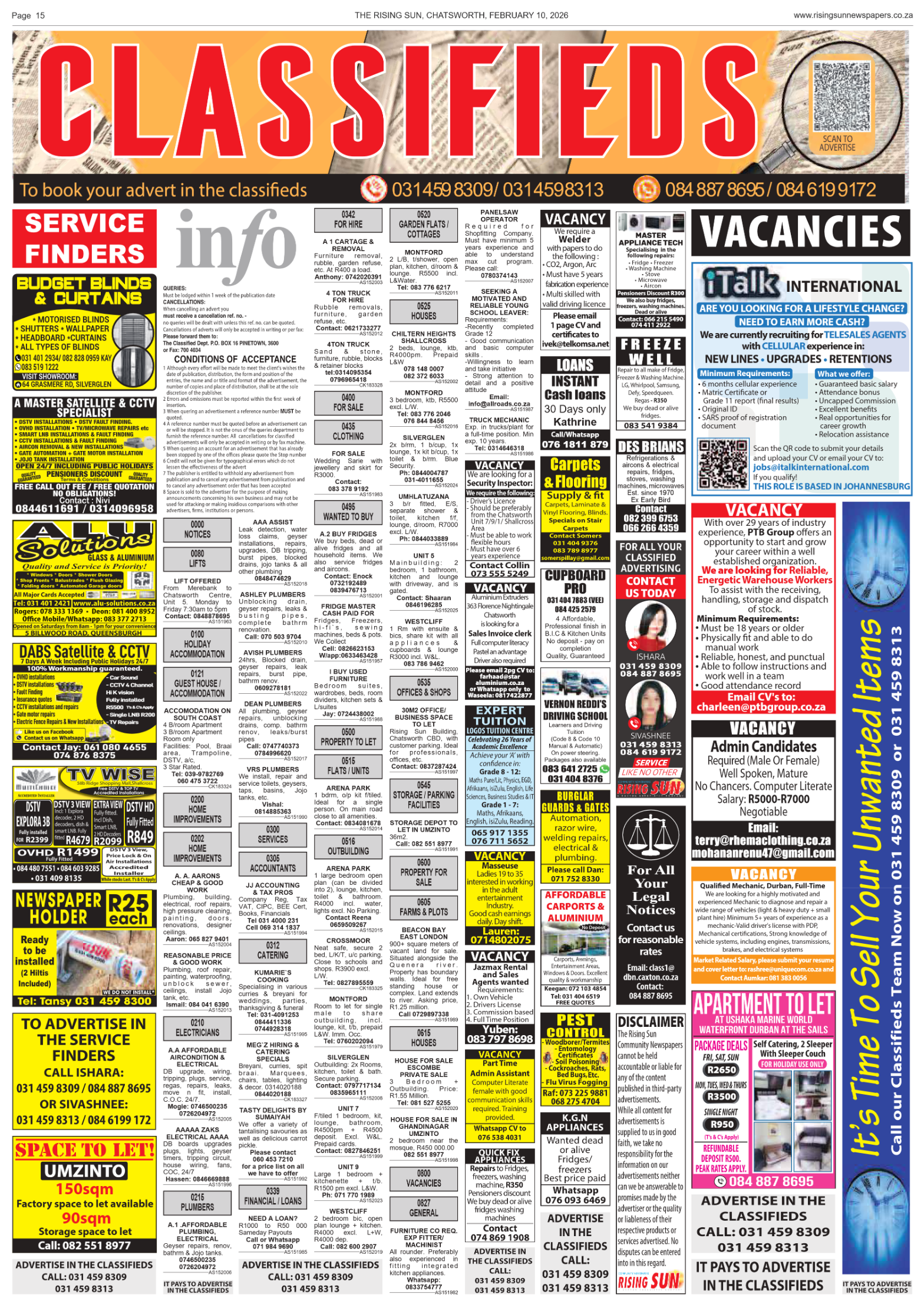 Rising Sun Chatsworth E-Paper, February 10, 2026 page 17