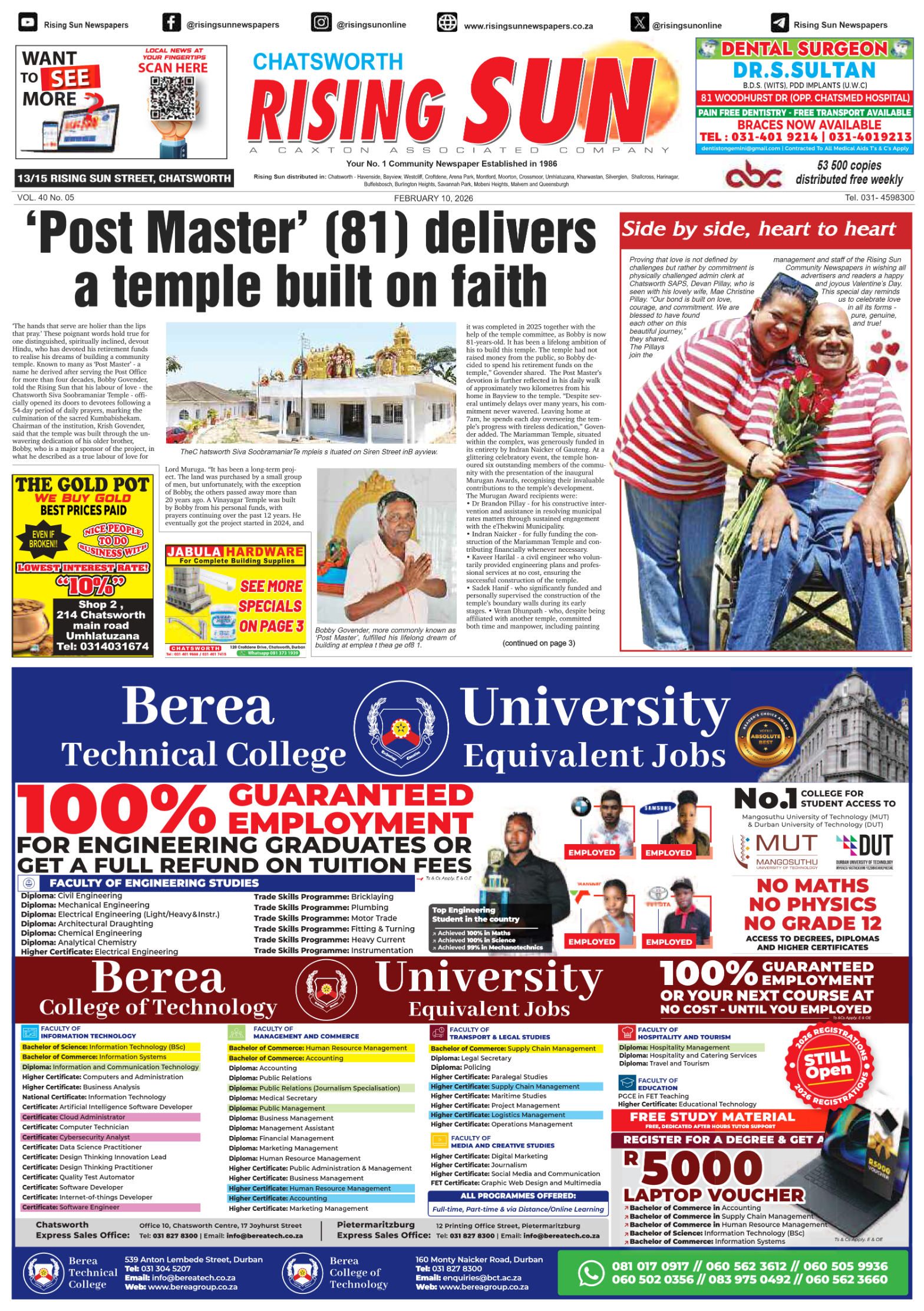 Rising Sun Chatsworth E-Paper, February 10, 2026 page 3