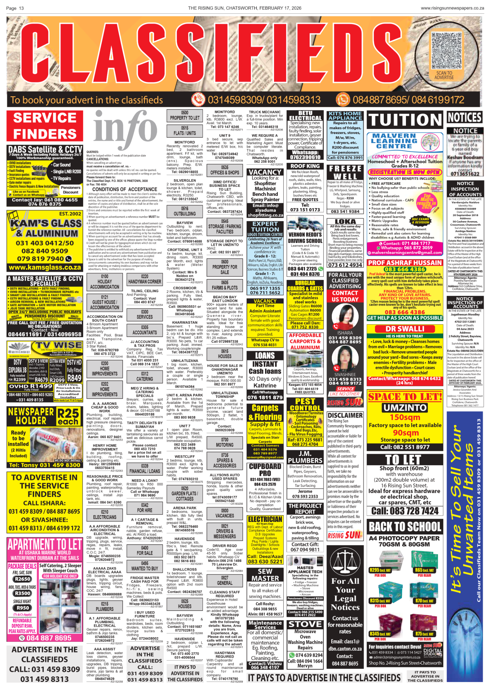 Rising Sun Chatsworth E-Paper, February 17, 2026 page 15
