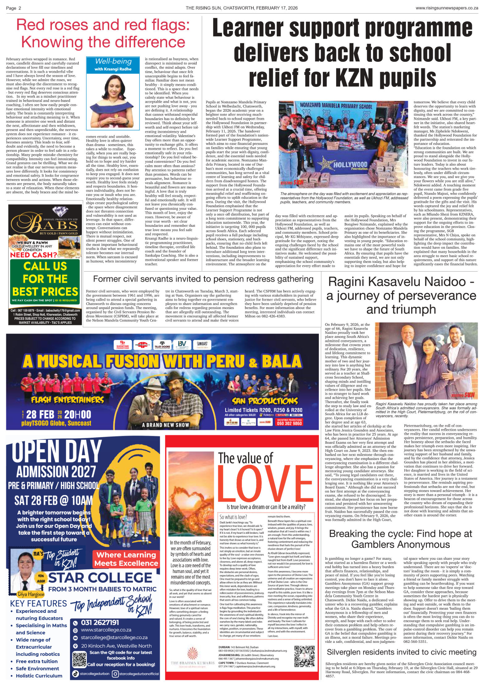Rising Sun Chatsworth E-Paper, February 17, 2026 page 4