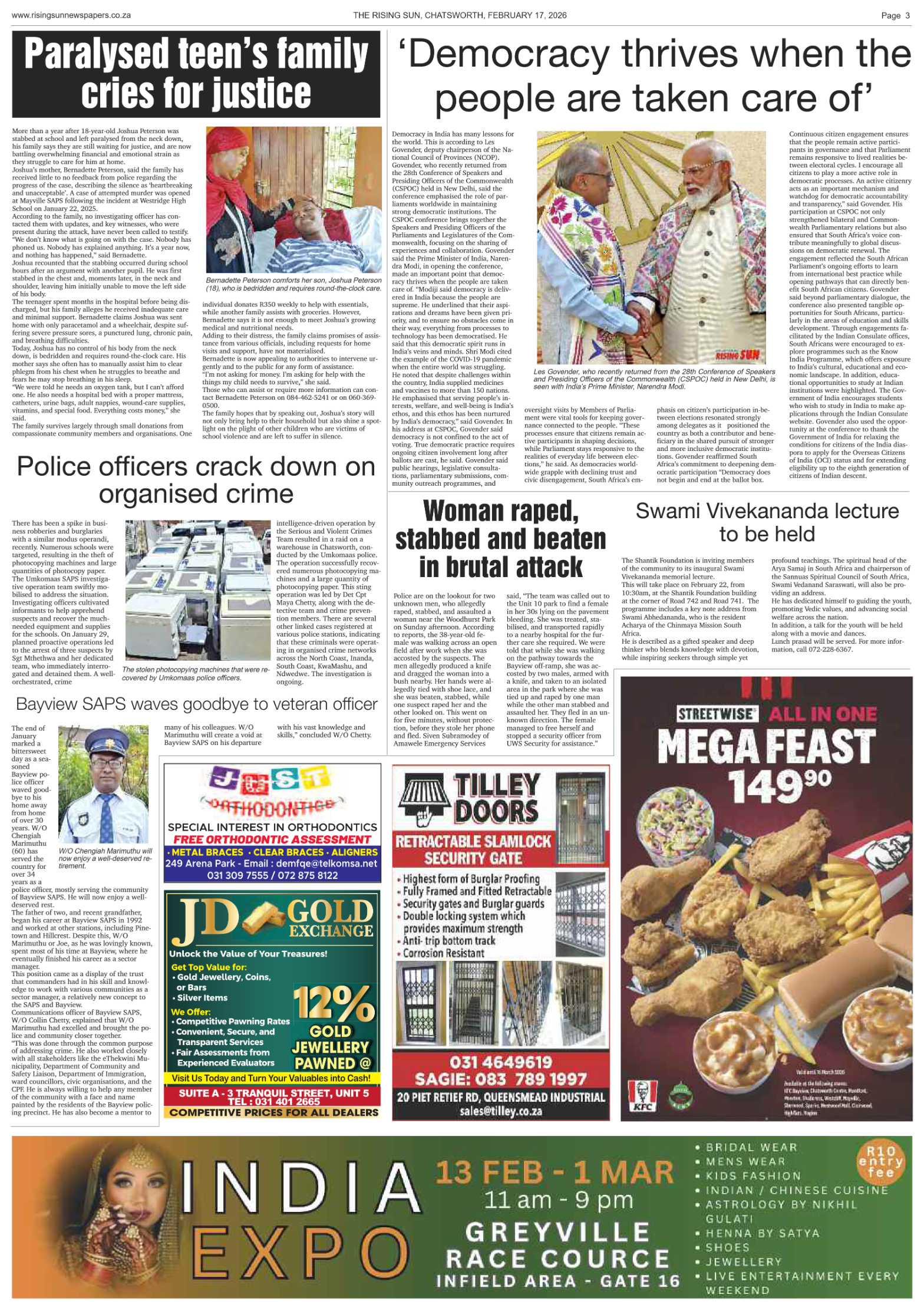 Rising Sun Chatsworth E-Paper, February 17, 2026 page 5