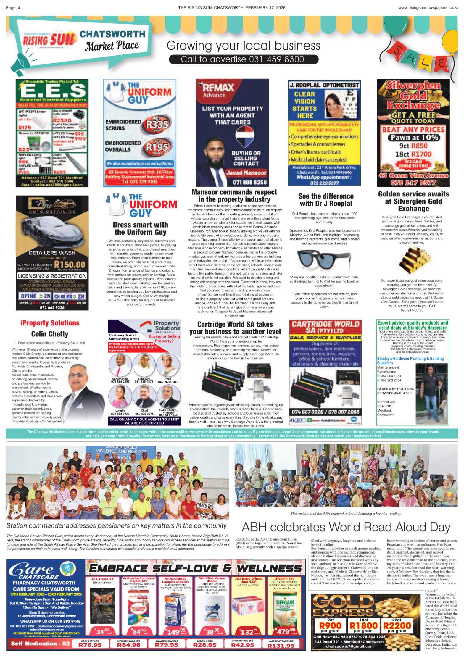 Rising Sun Chatsworth E-Paper, February 17, 2026 page 6