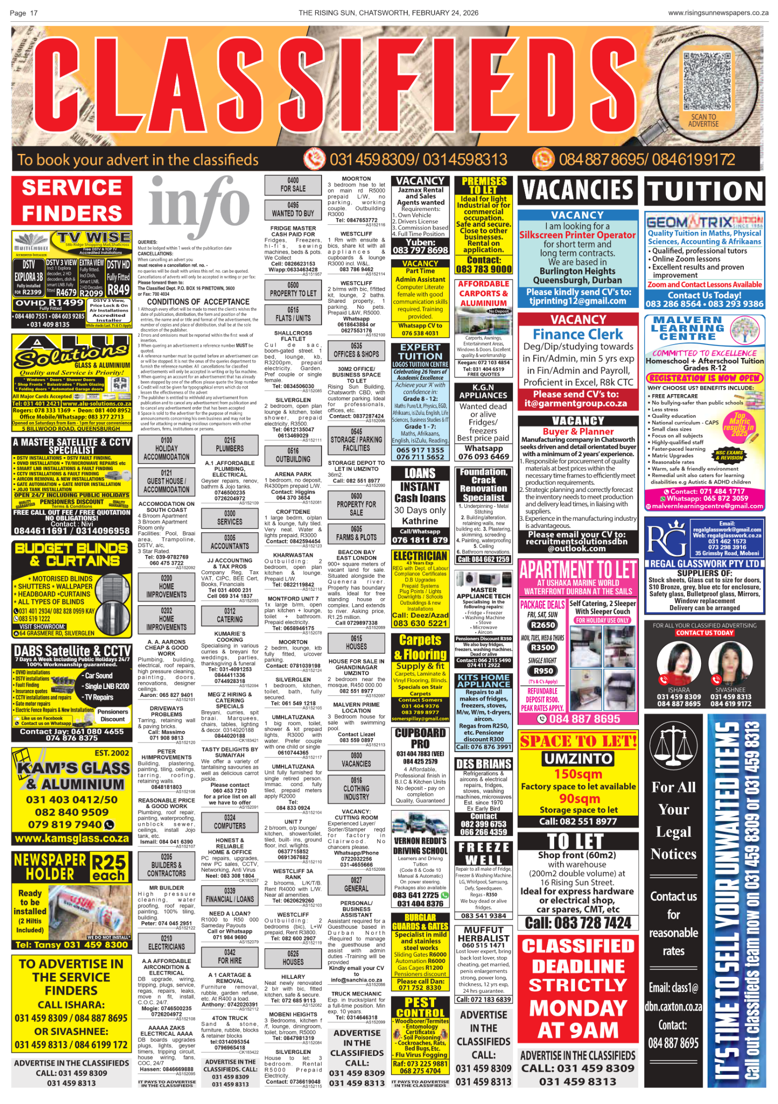 Rising Sun Chatsworth E-Paper, February 24, 2026 page 19