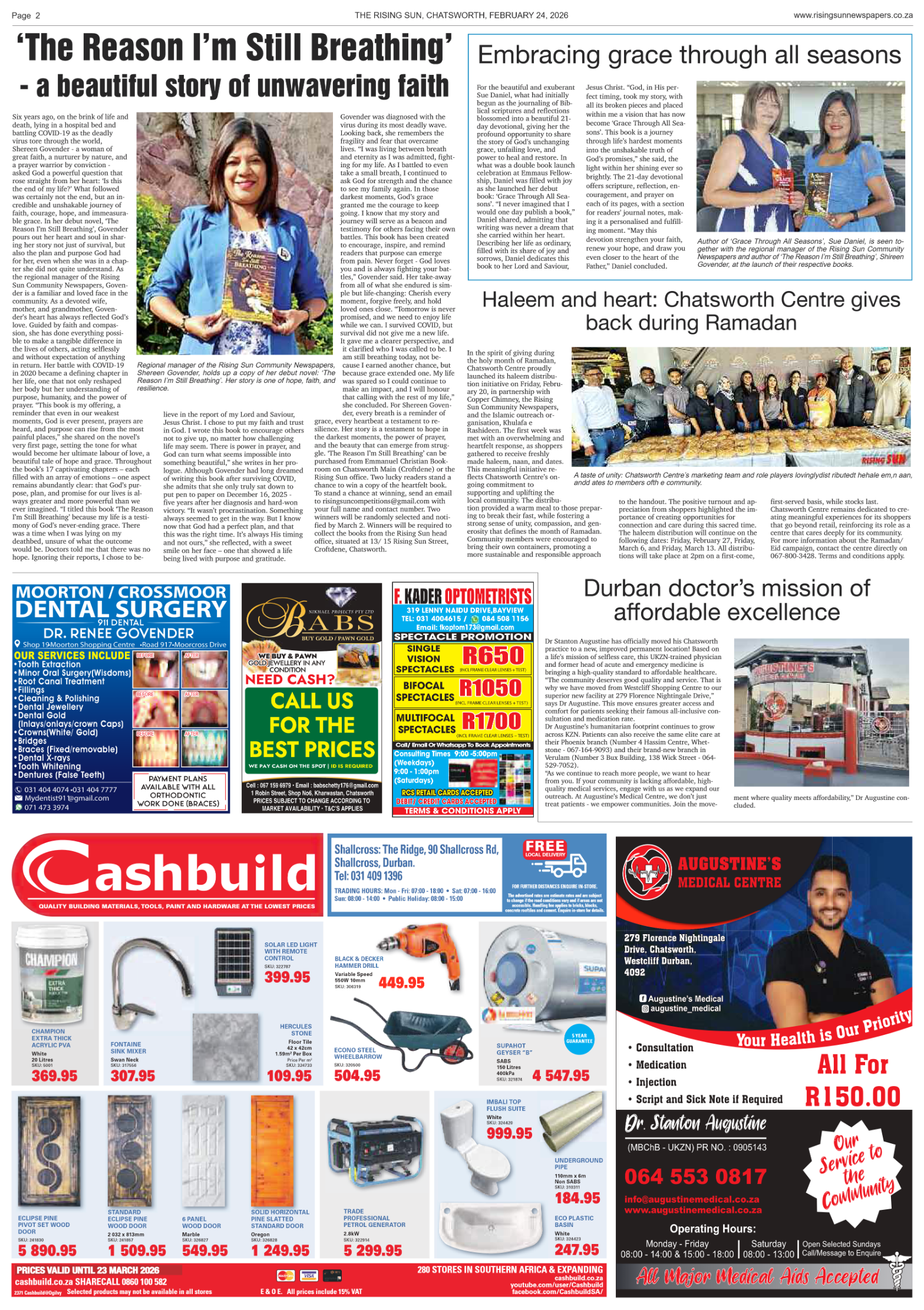 Rising Sun Chatsworth E-Paper, February 24, 2026 page 4