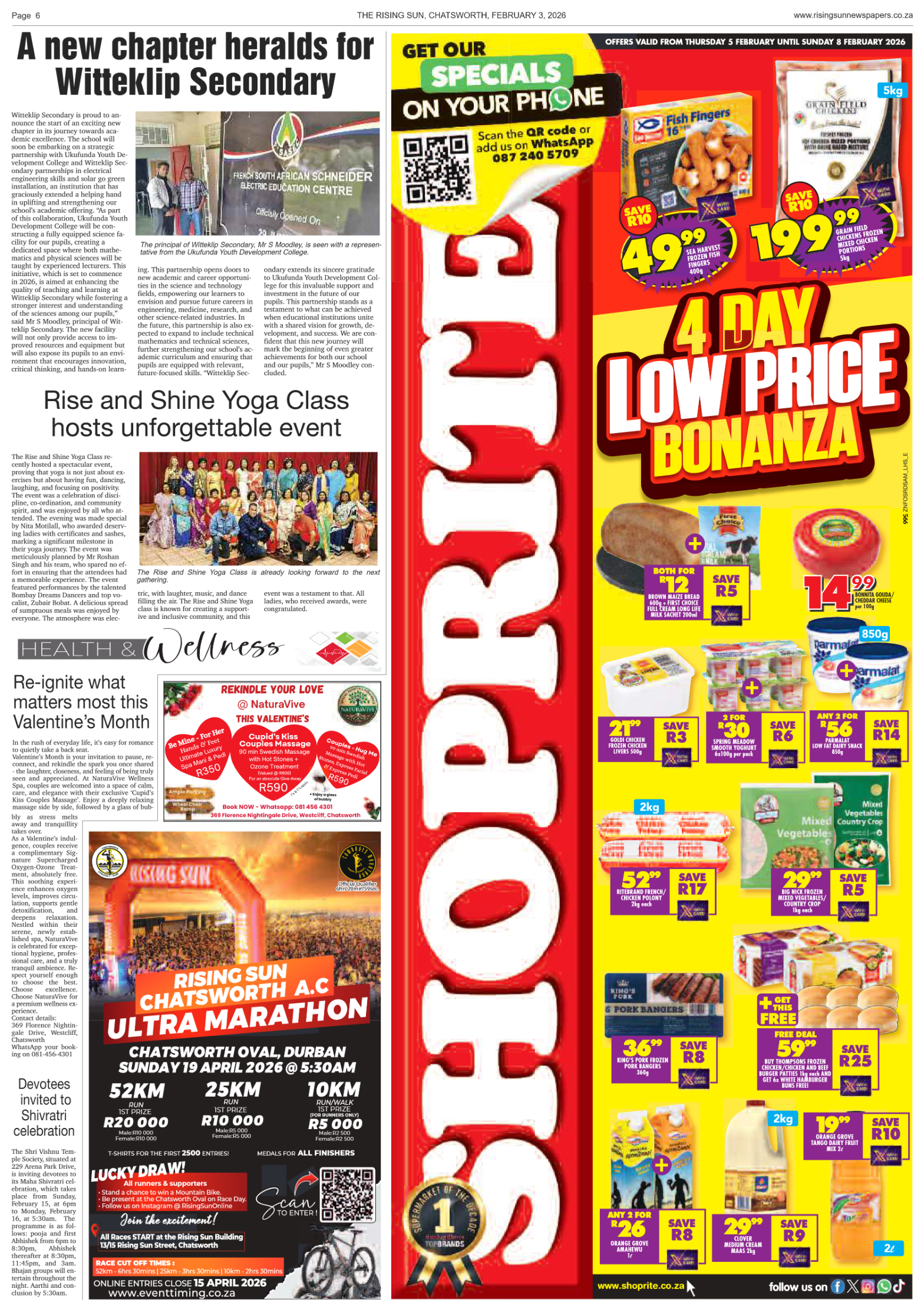 Rising Sun Chatsworth E-Paper, February 3, 2026 page 8