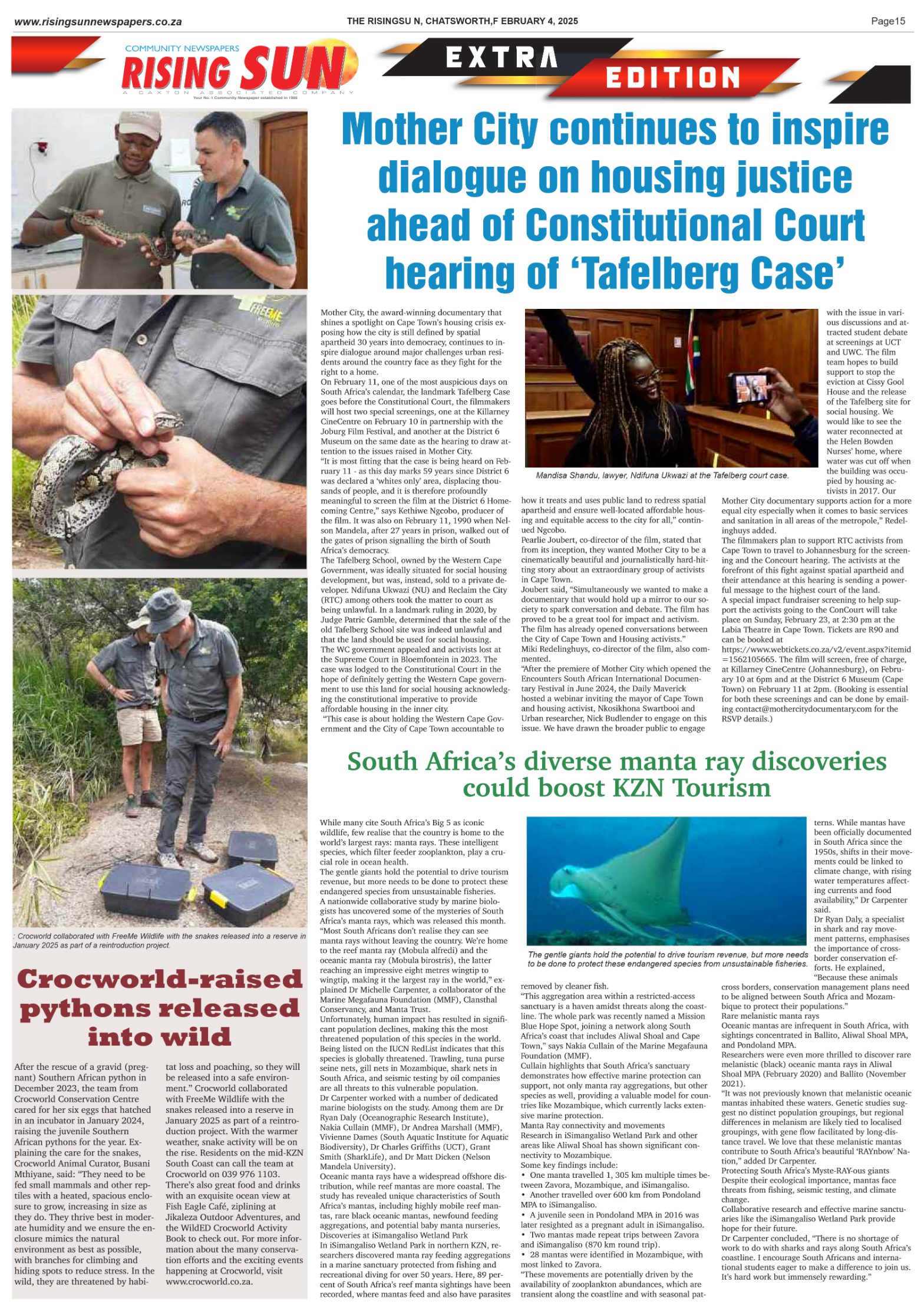 Rising Sun Chatsworth E-Paper, February 4, 2025 page 17
