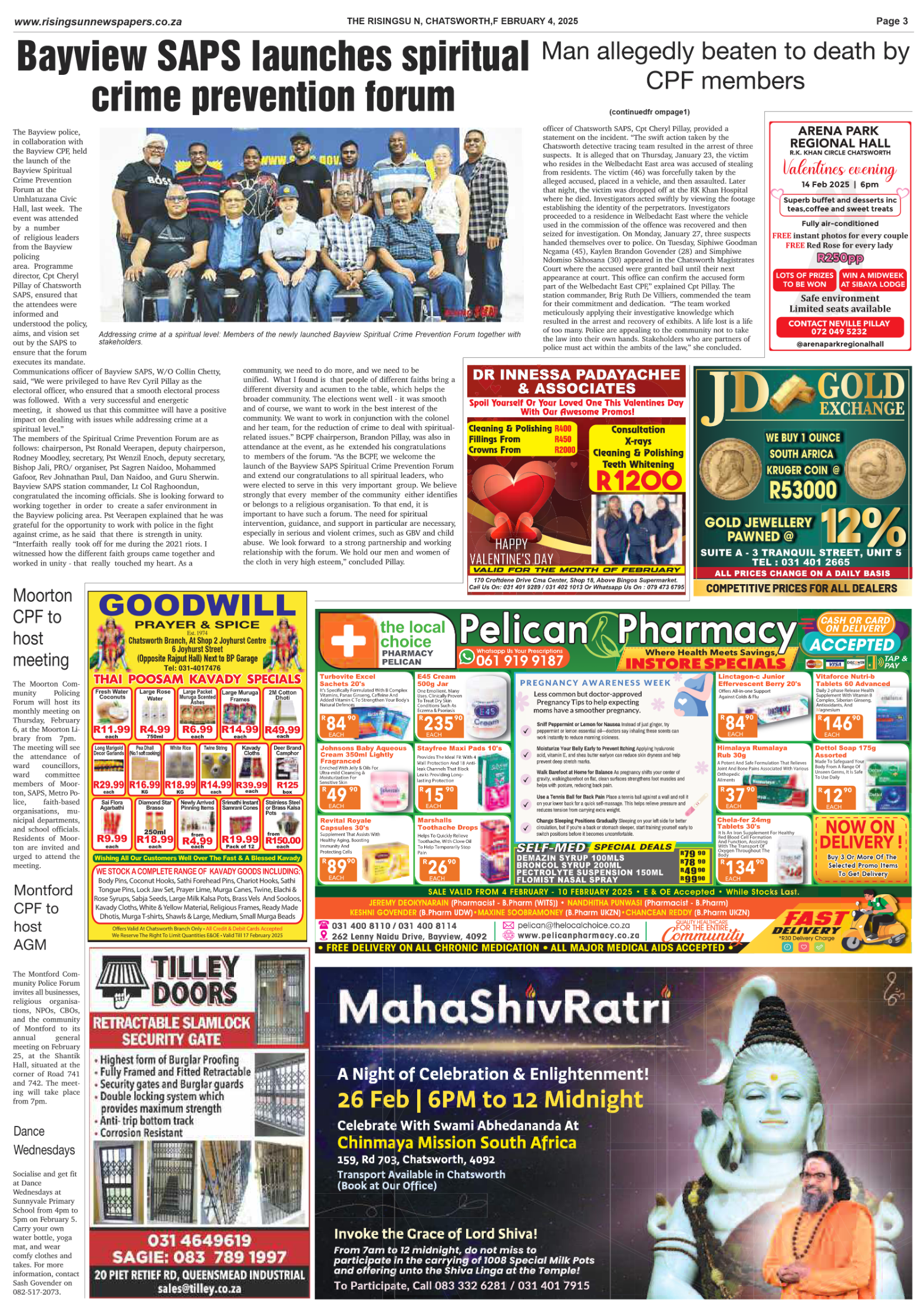 Rising Sun Chatsworth E-Paper, February 4, 2025 page 5