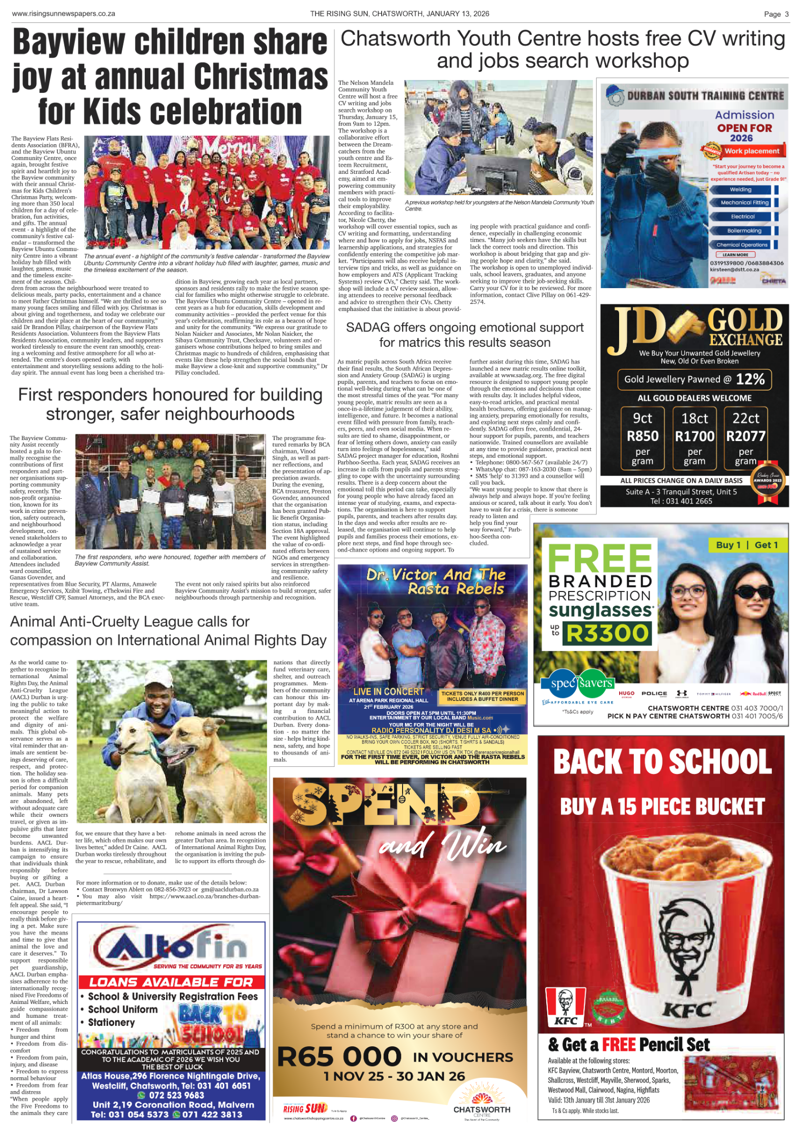 Rising Sun Chatsworth E-Paper, January 13, 2026 page 5