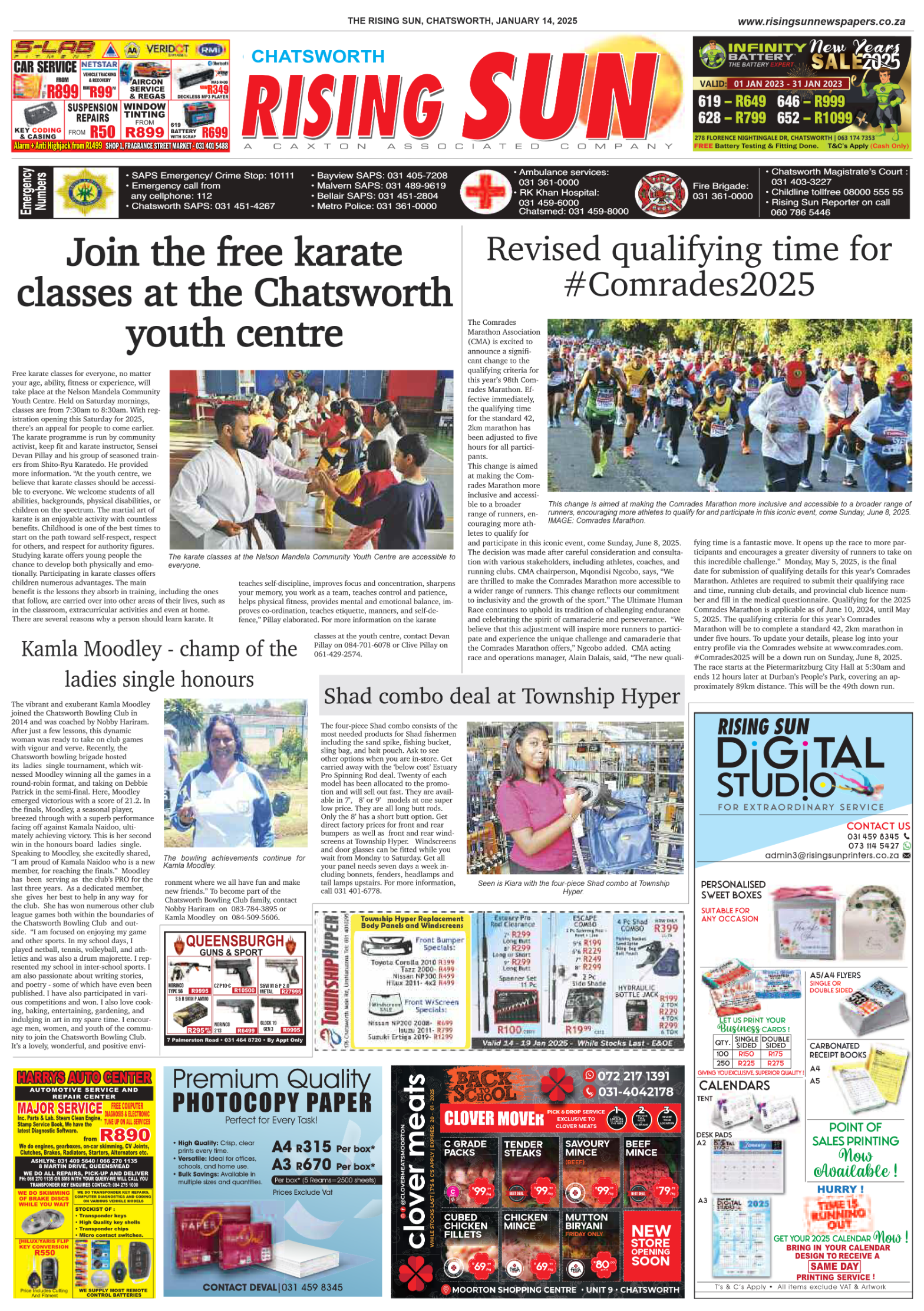 Rising Sun Chatsworth E-Paper, January 14, 2025 page 23