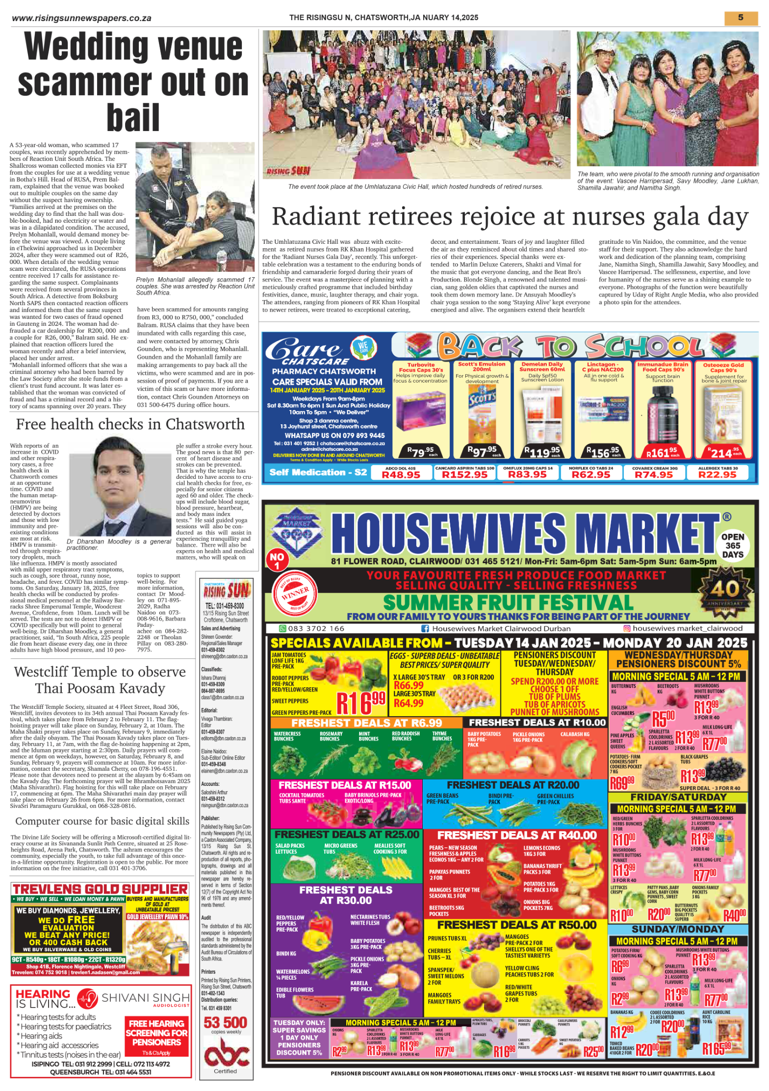 Rising Sun Chatsworth E-Paper, January 14, 2025 page 5
