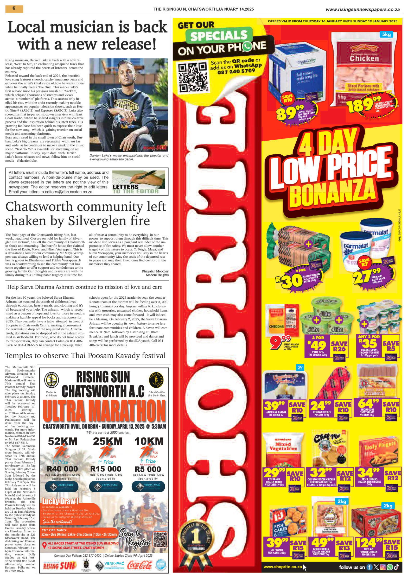 Rising Sun Chatsworth E-Paper, January 14, 2025 page 6