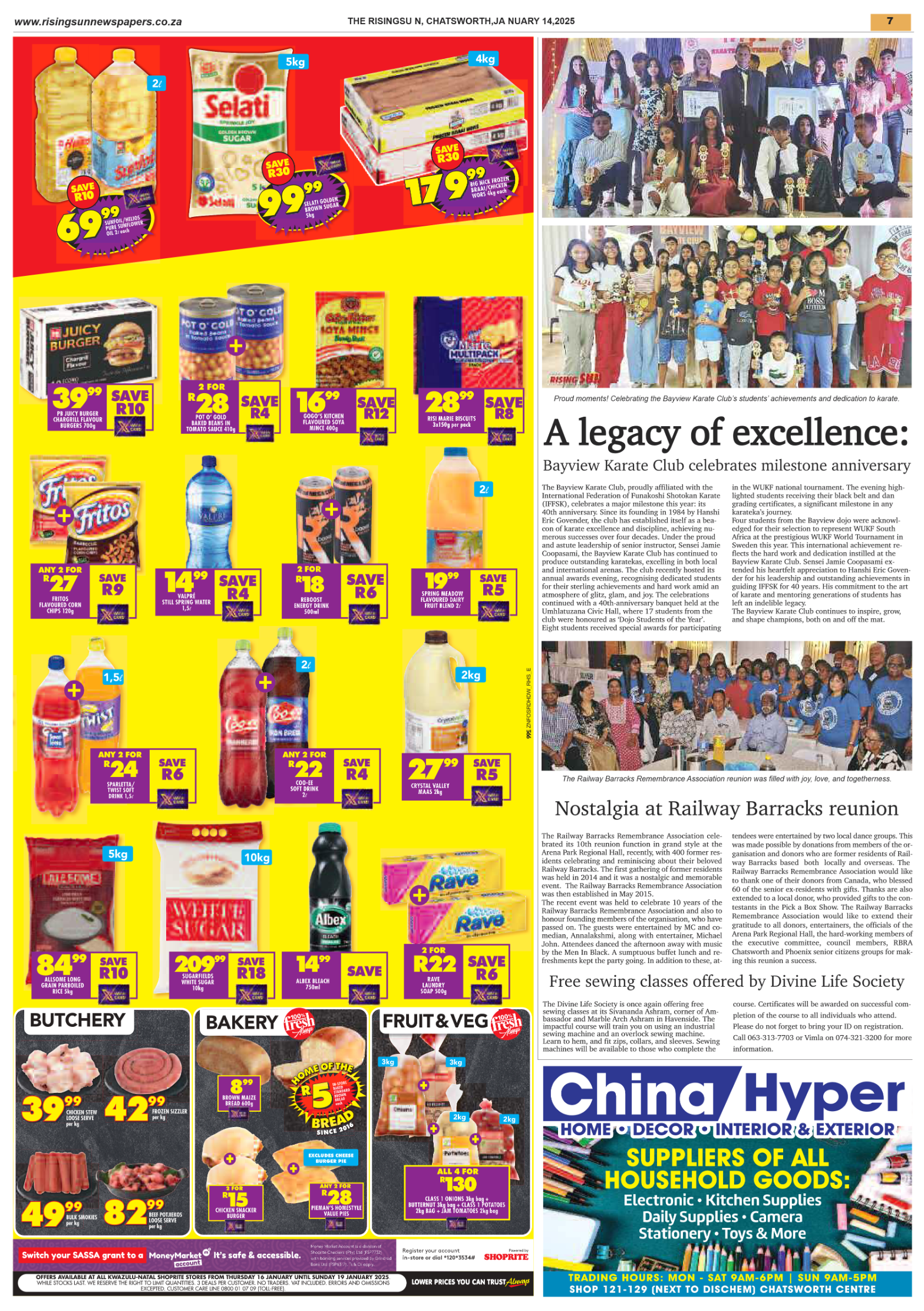 Rising Sun Chatsworth E-Paper, January 14, 2025 page 7