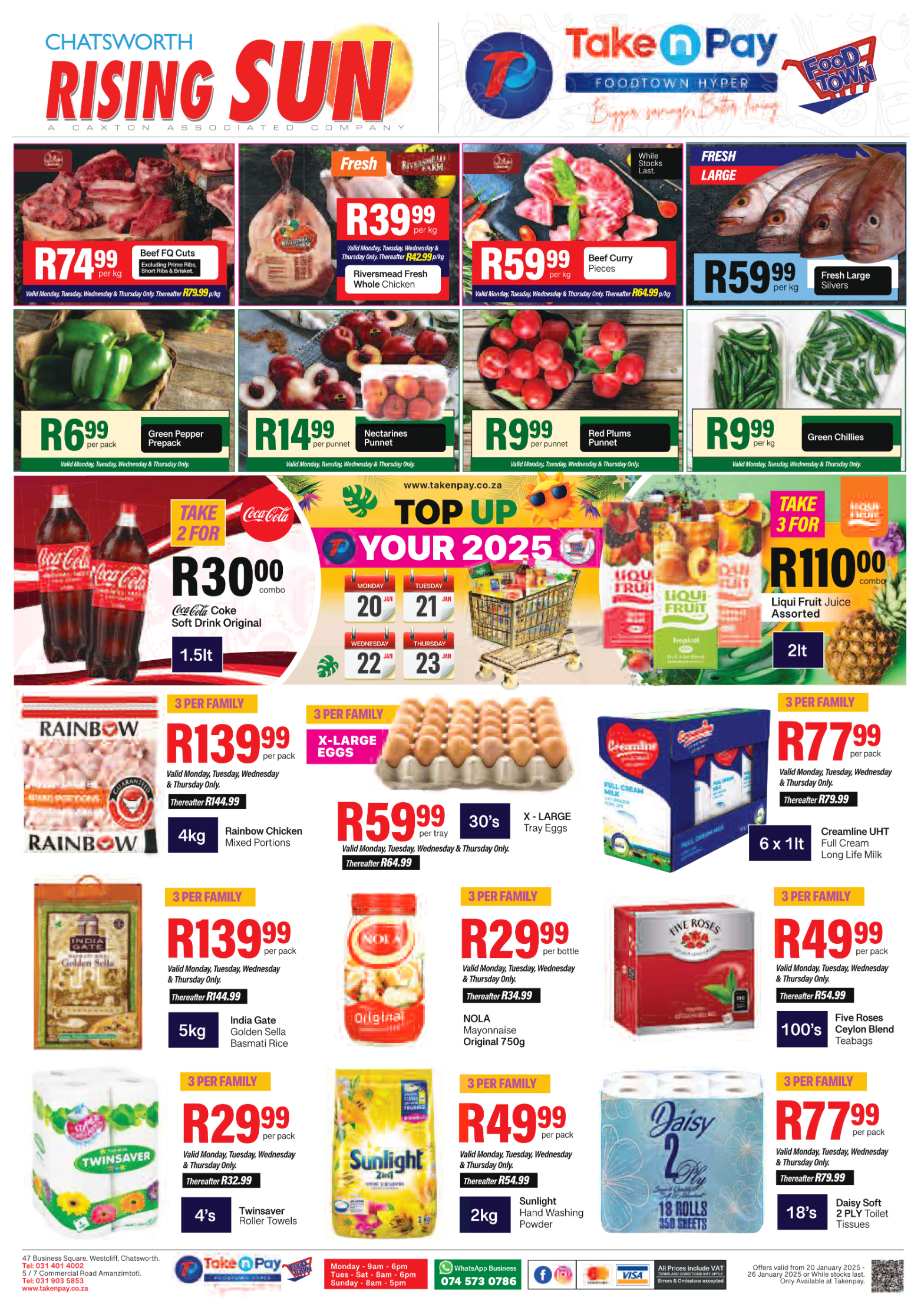 Rising Sun Chatsworth E-Paper, January 21, 2025 page 1