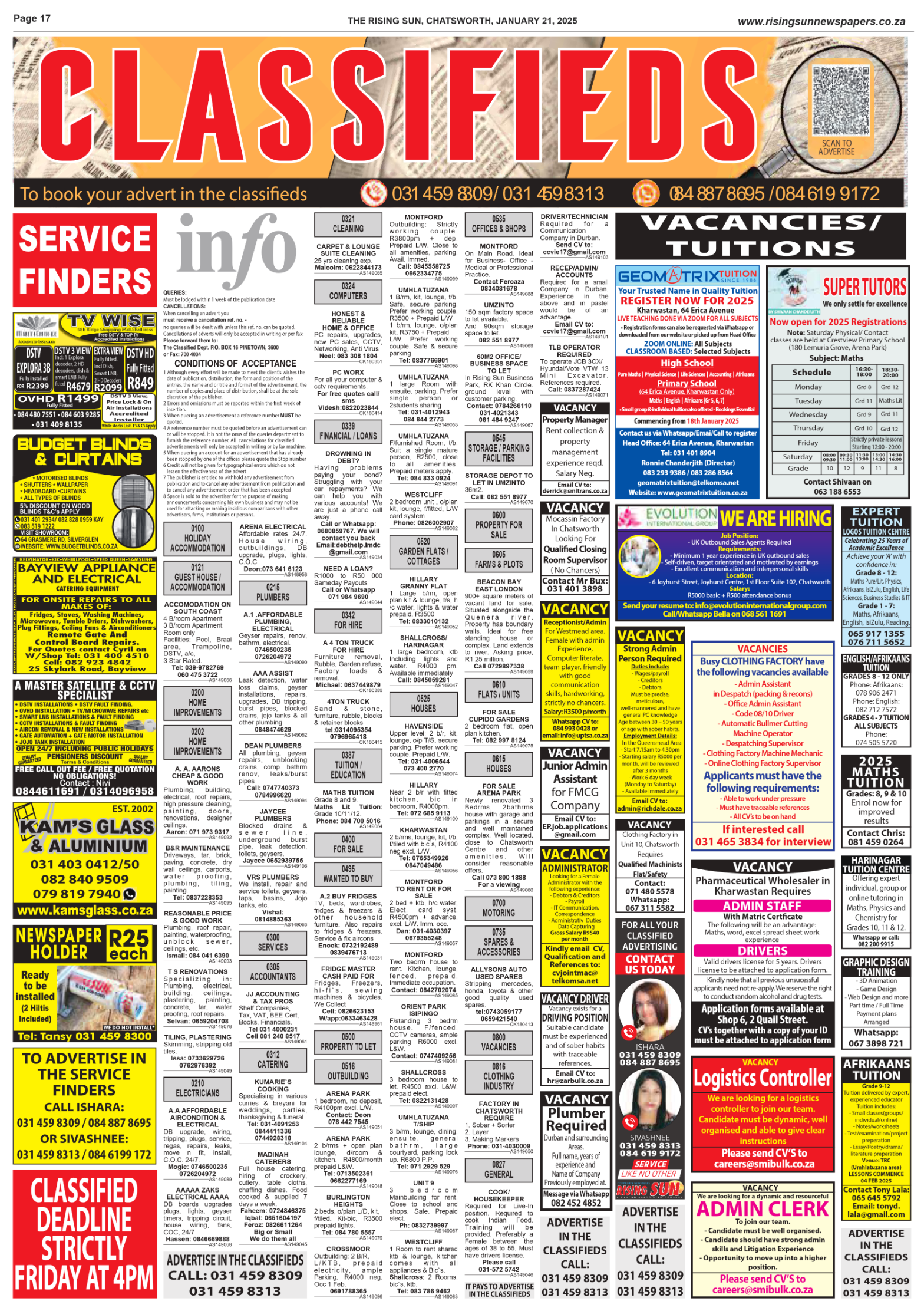 Rising Sun Chatsworth E-Paper, January 21, 2025 page 19