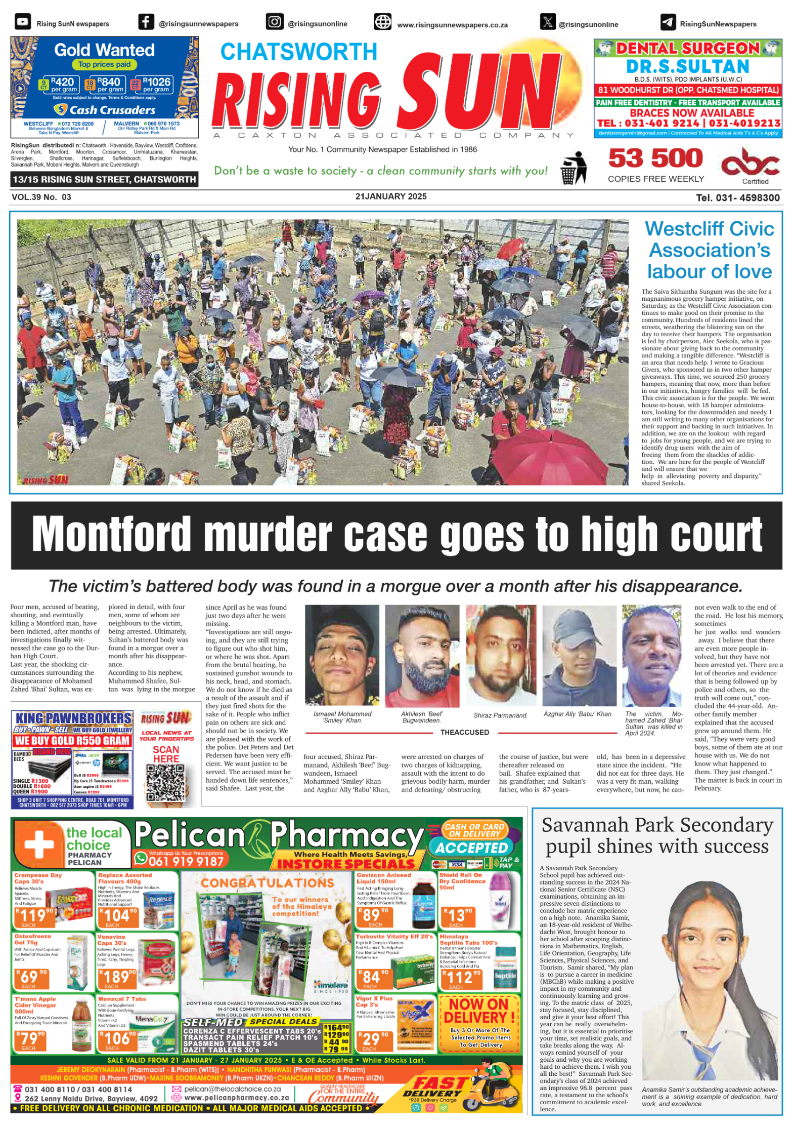 Rising Sun Chatsworth E-Paper, January 21, 2025 page 3