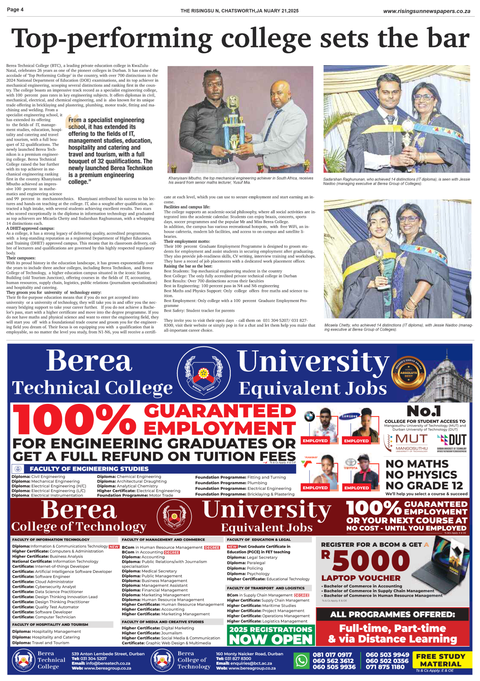 Rising Sun Chatsworth E-Paper, January 21, 2025 page 6