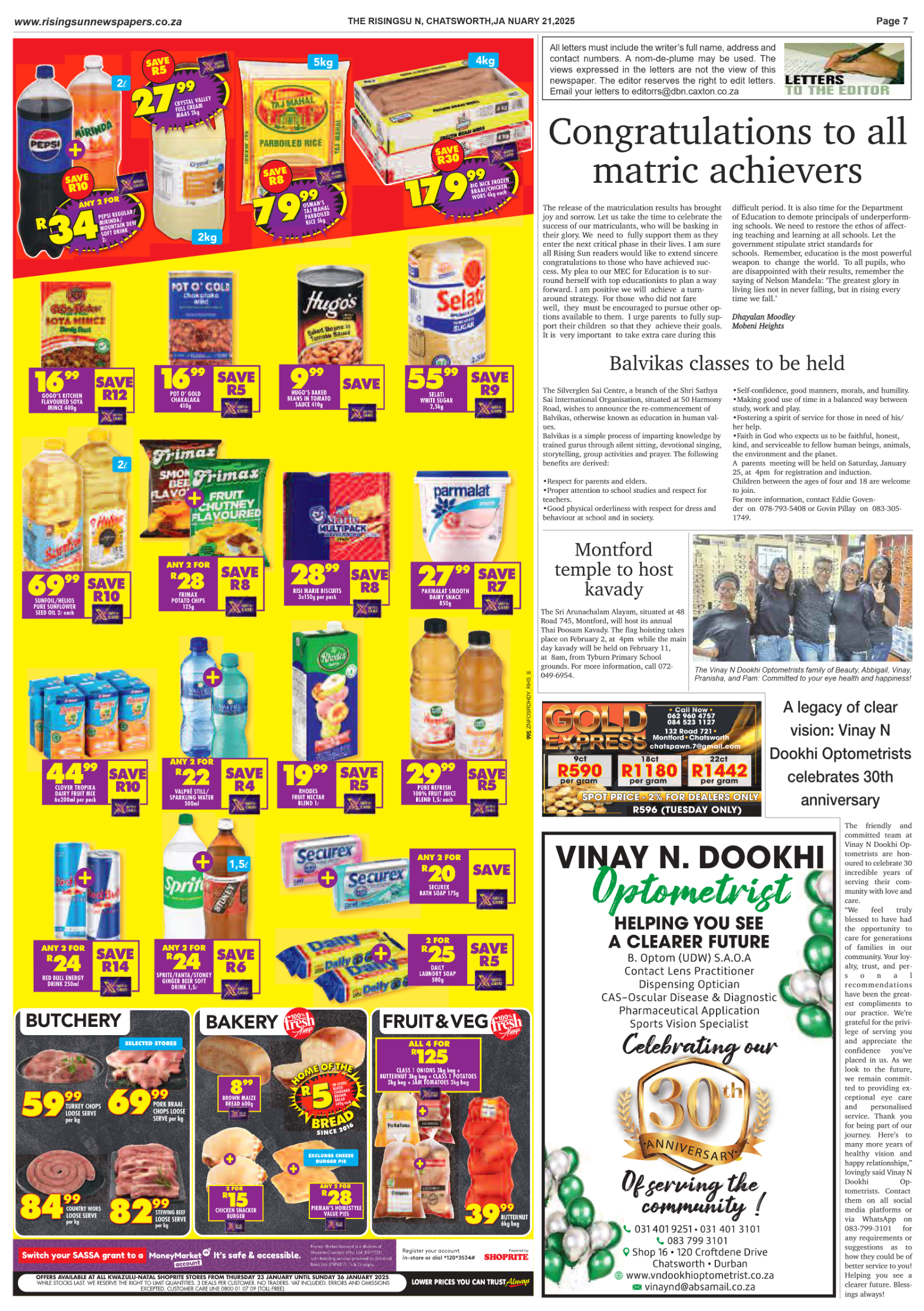 Rising Sun Chatsworth E-Paper, January 21, 2025 page 9