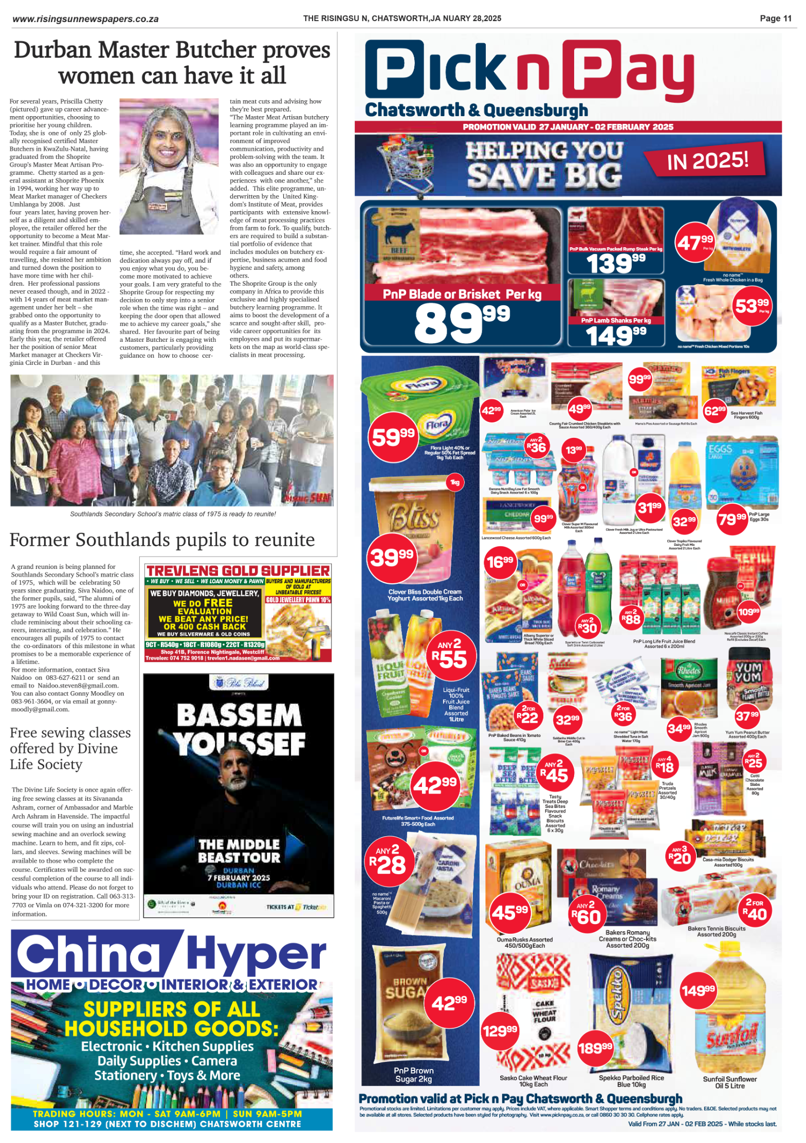 Rising Sun Chatsworth E-Paper, January 28, 2025 page 13
