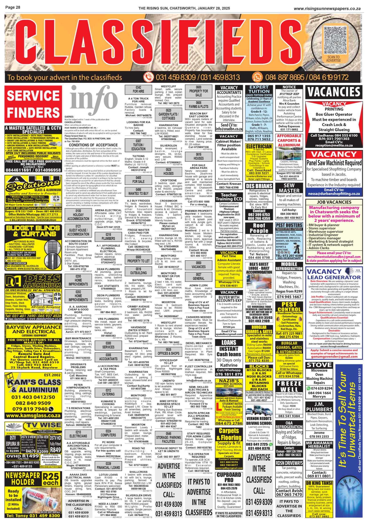 Rising Sun Chatsworth E-Paper, January 28, 2025 page 30