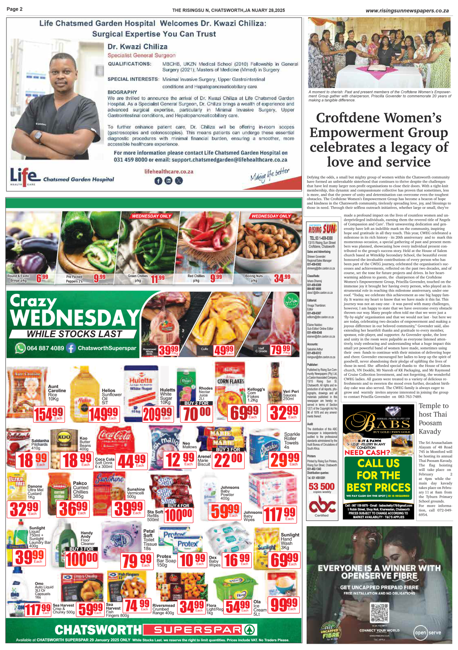 Rising Sun Chatsworth E-Paper, January 28, 2025 page 4