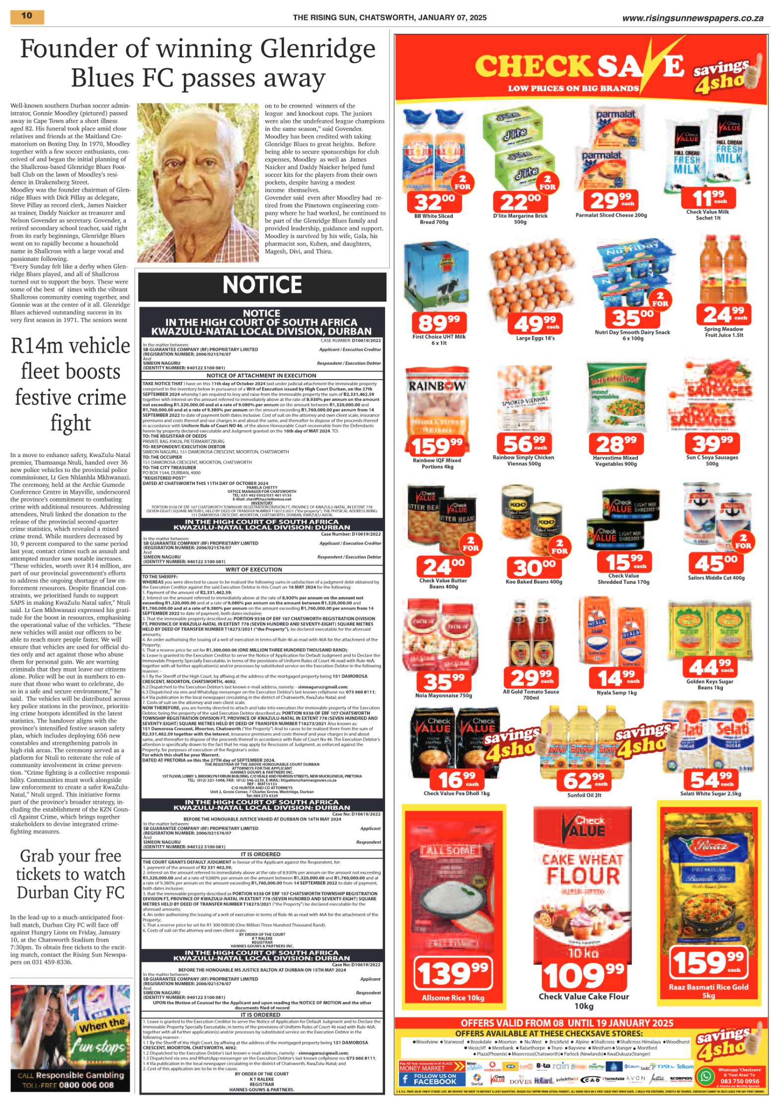 Rising Sun Chatsworth E-Paper, January 7, 2025 page 10