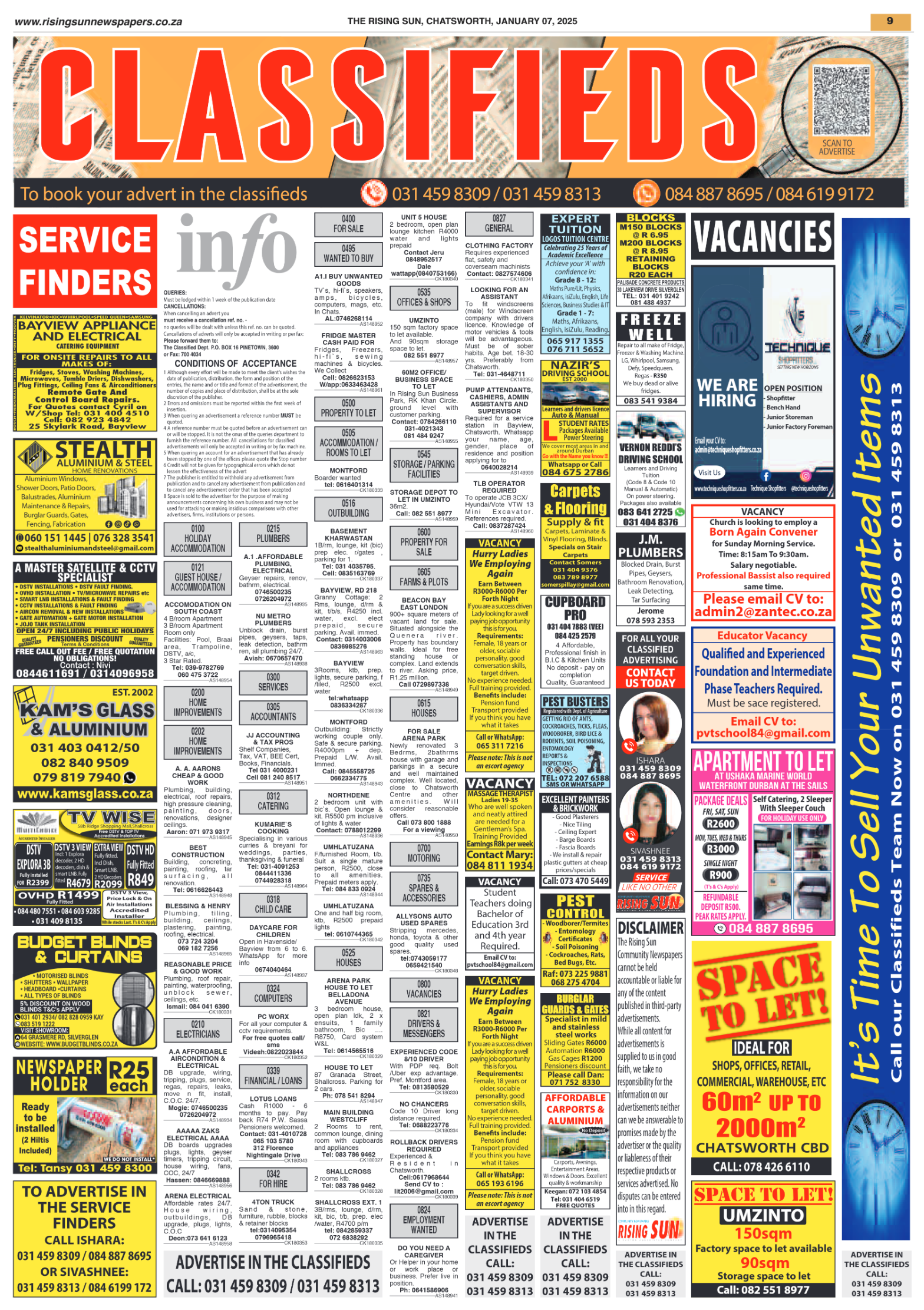 Rising Sun Chatsworth E-Paper, January 7, 2025 page 9