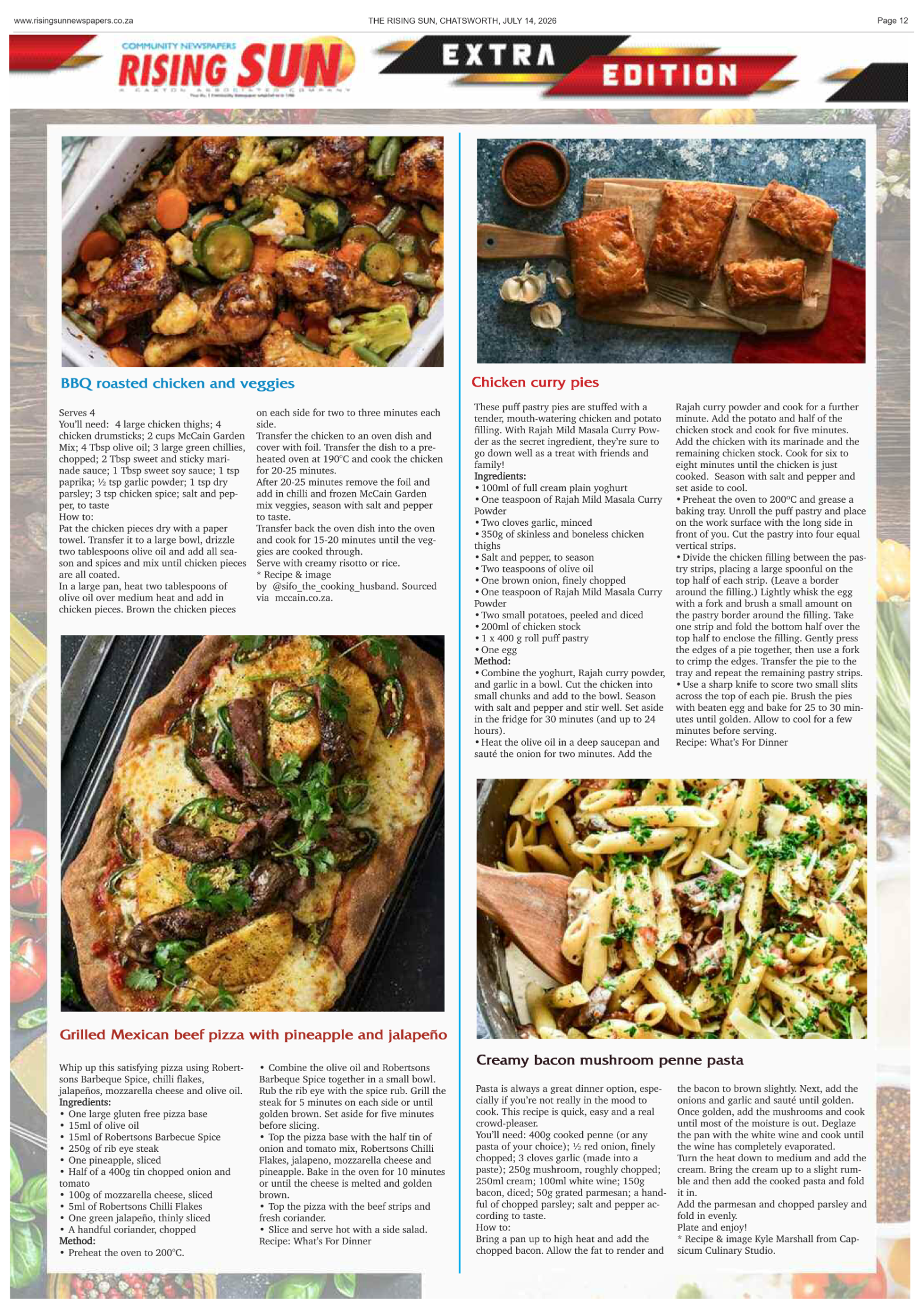 Rising Sun Chatsworth E-Paper, July 14, 2026 page 14